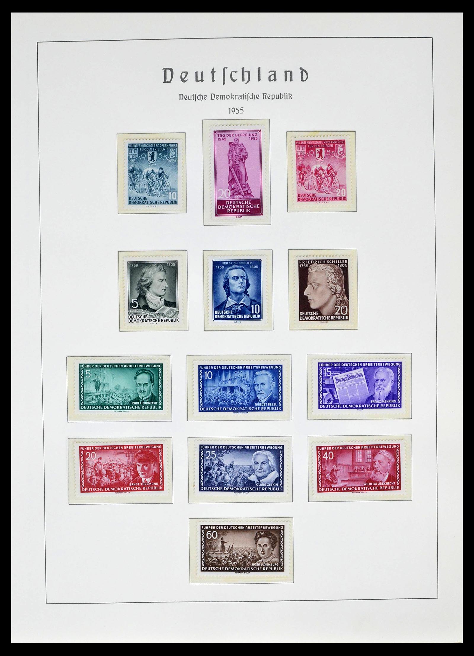 39138 0021 - Stamp collection 39138 GDR 1949-1990.