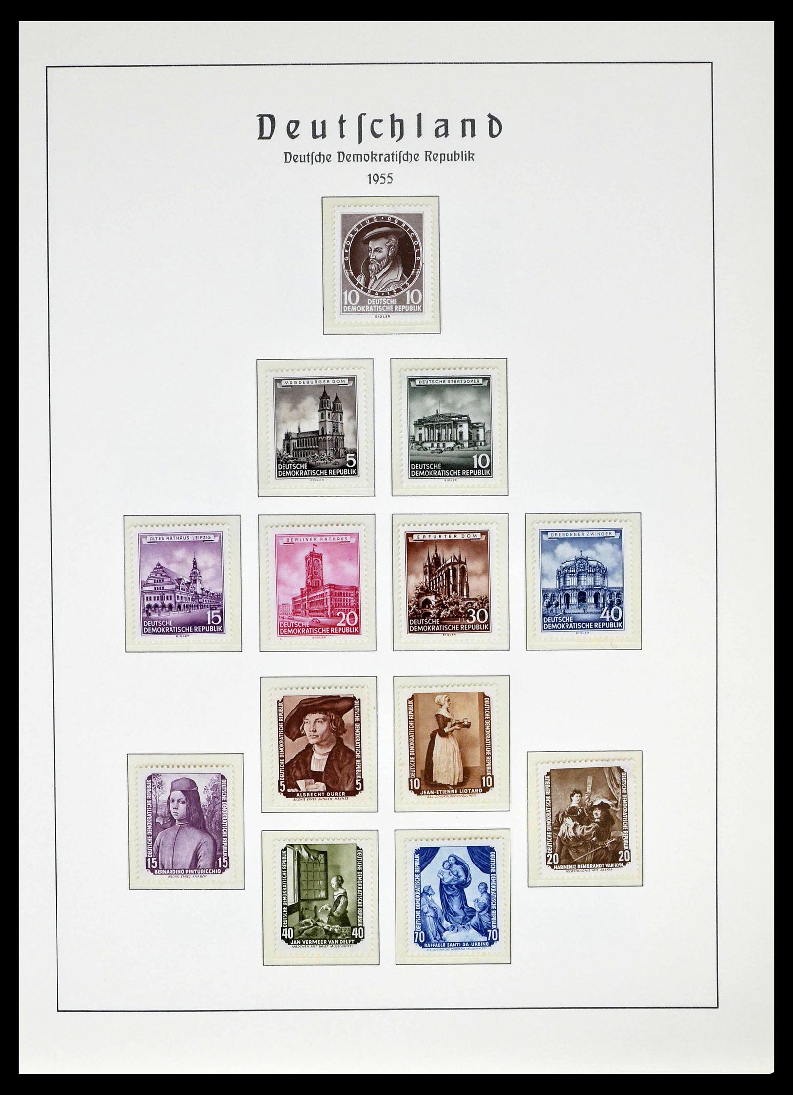 39138 0024 - Stamp collection 39138 GDR 1949-1990.