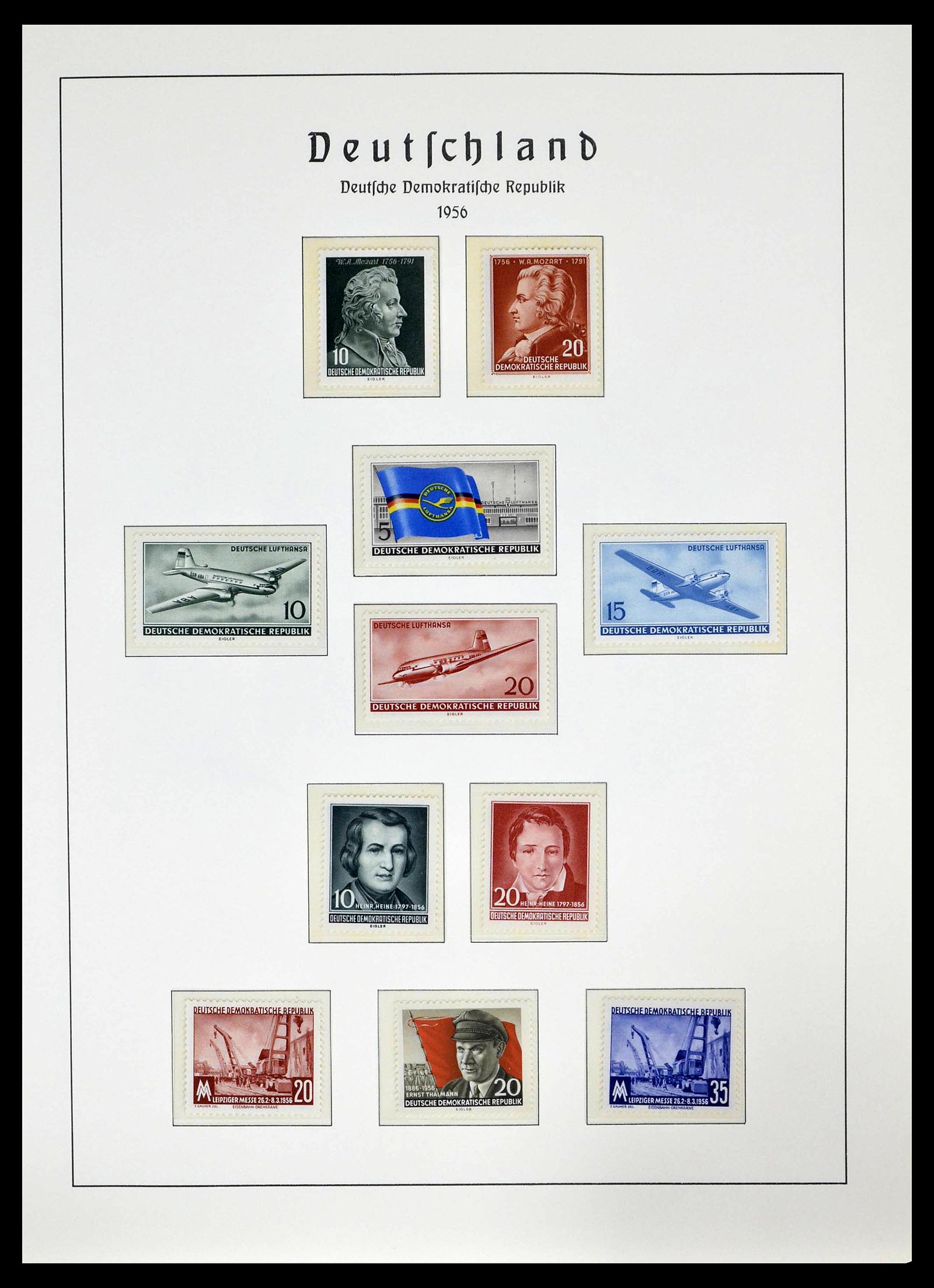 39138 0025 - Stamp collection 39138 GDR 1949-1990.