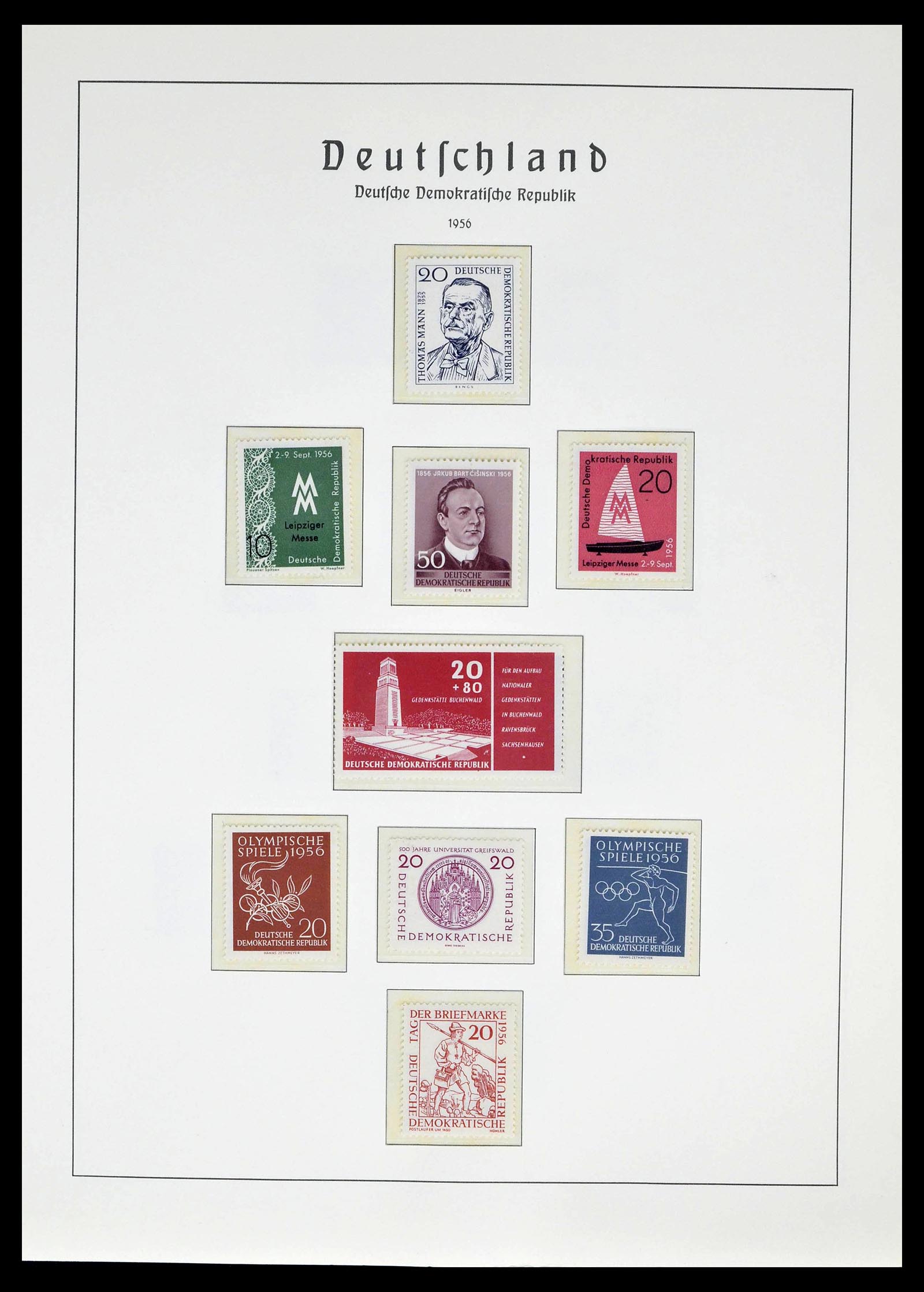 39138 0029 - Stamp collection 39138 GDR 1949-1990.