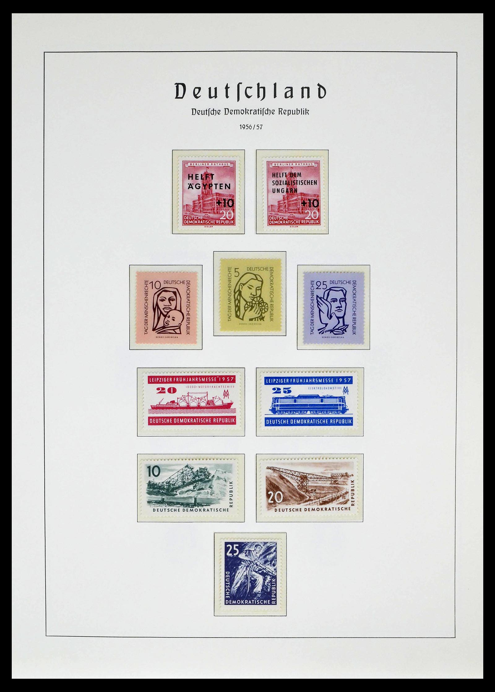 39138 0031 - Stamp collection 39138 GDR 1949-1990.