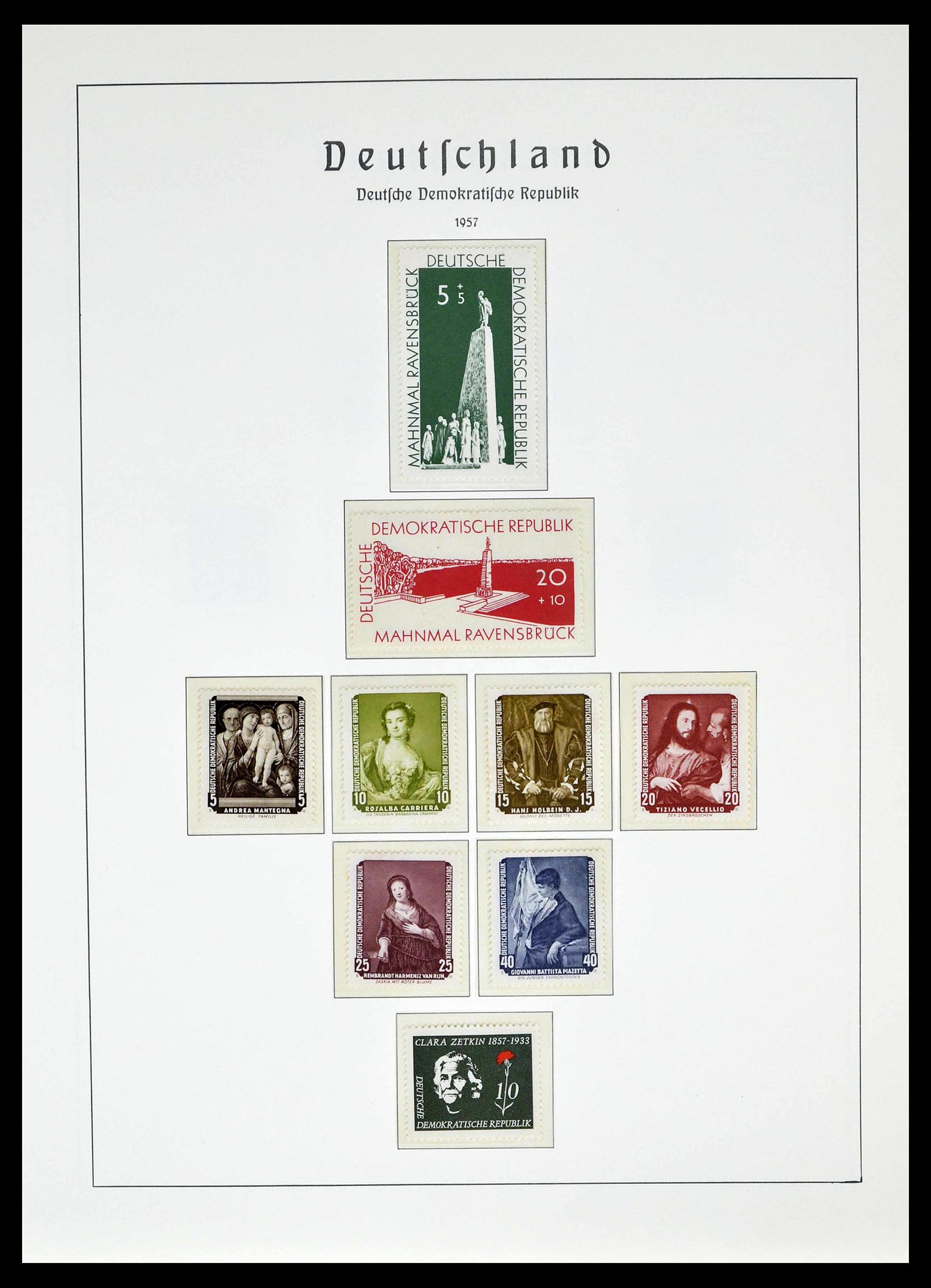 39138 0033 - Stamp collection 39138 GDR 1949-1990.