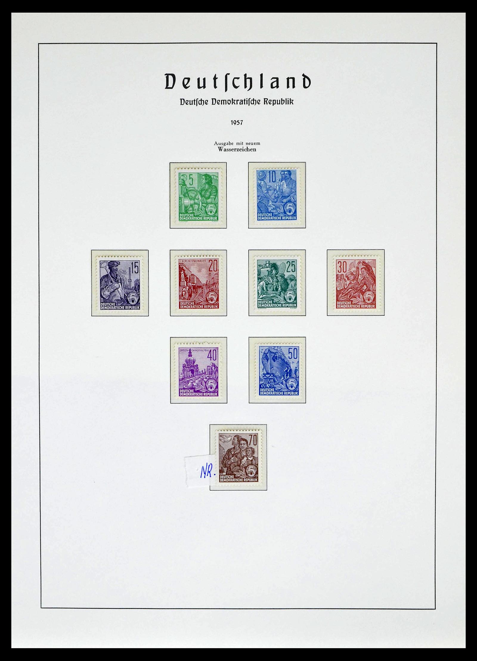 39138 0034 - Stamp collection 39138 GDR 1949-1990.