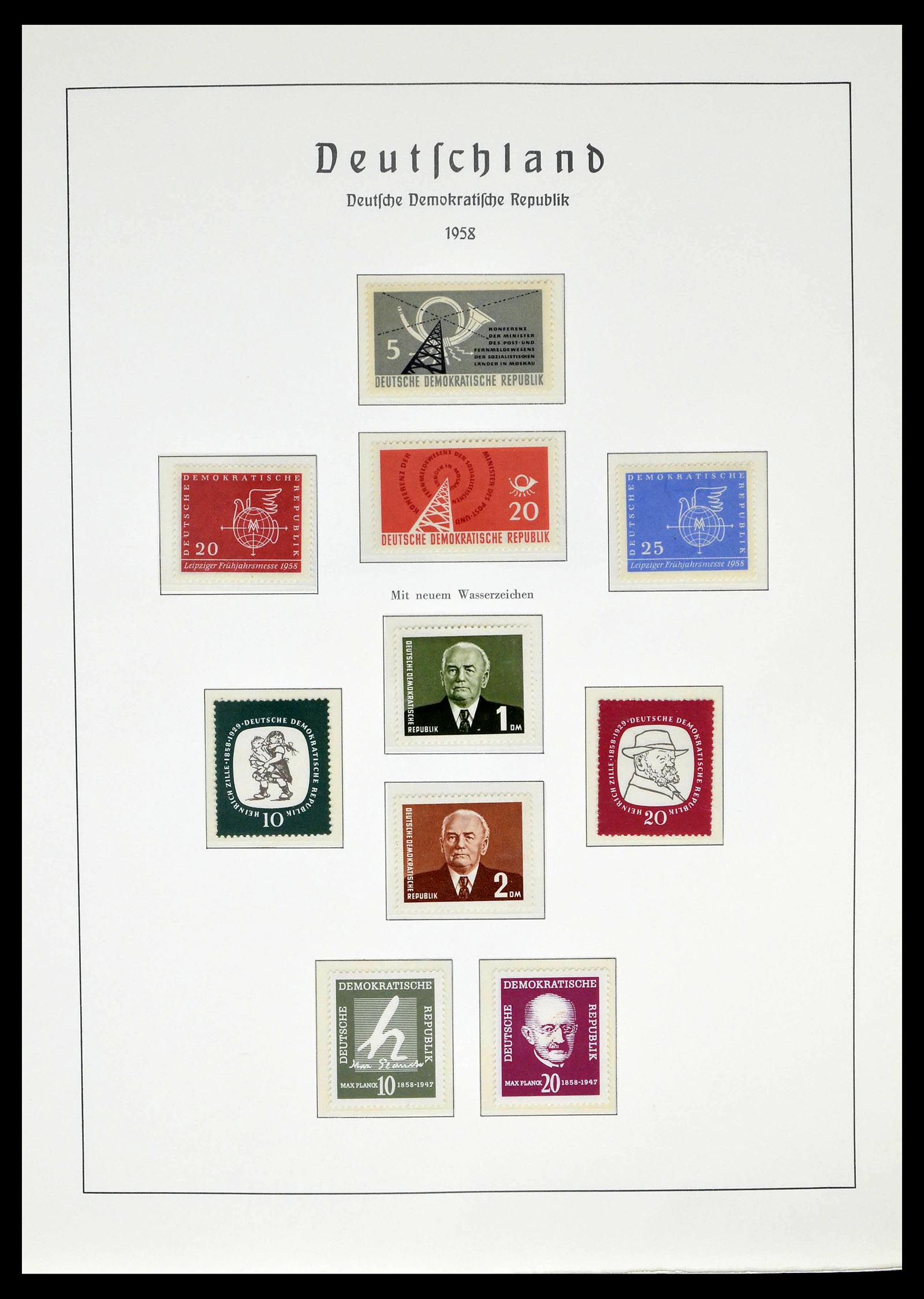 39138 0038 - Stamp collection 39138 GDR 1949-1990.