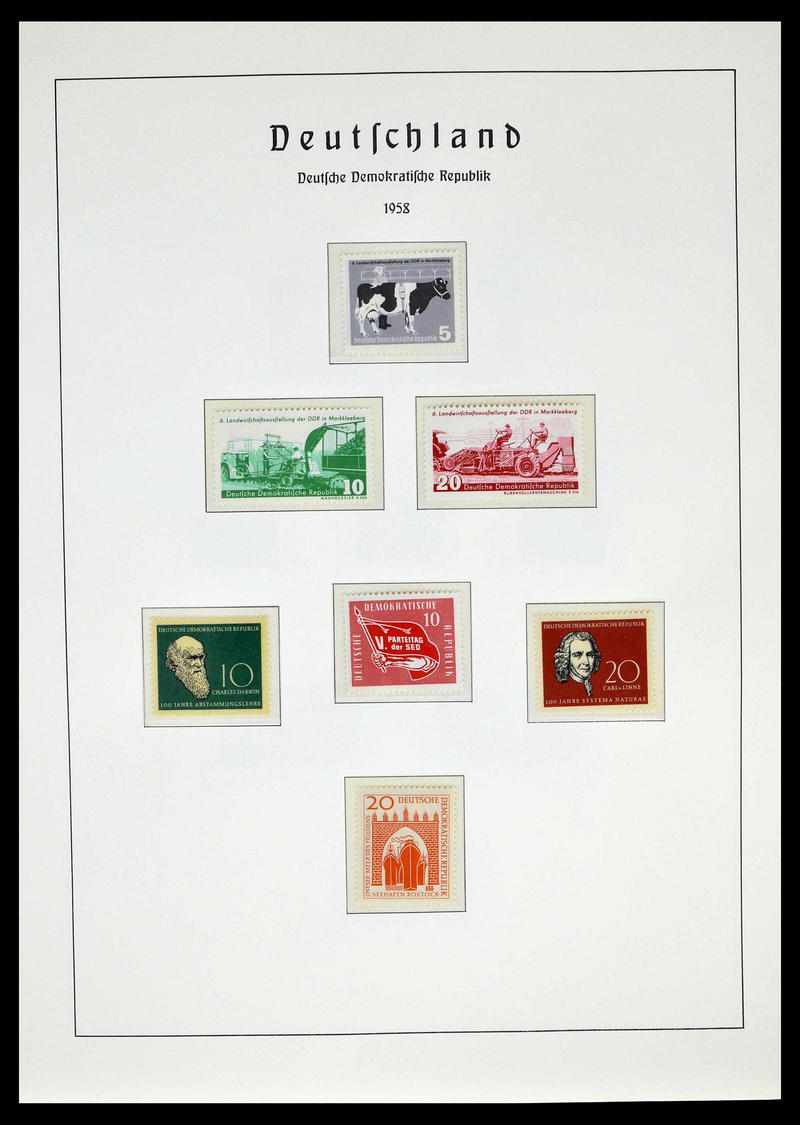 39138 0039 - Stamp collection 39138 GDR 1949-1990.