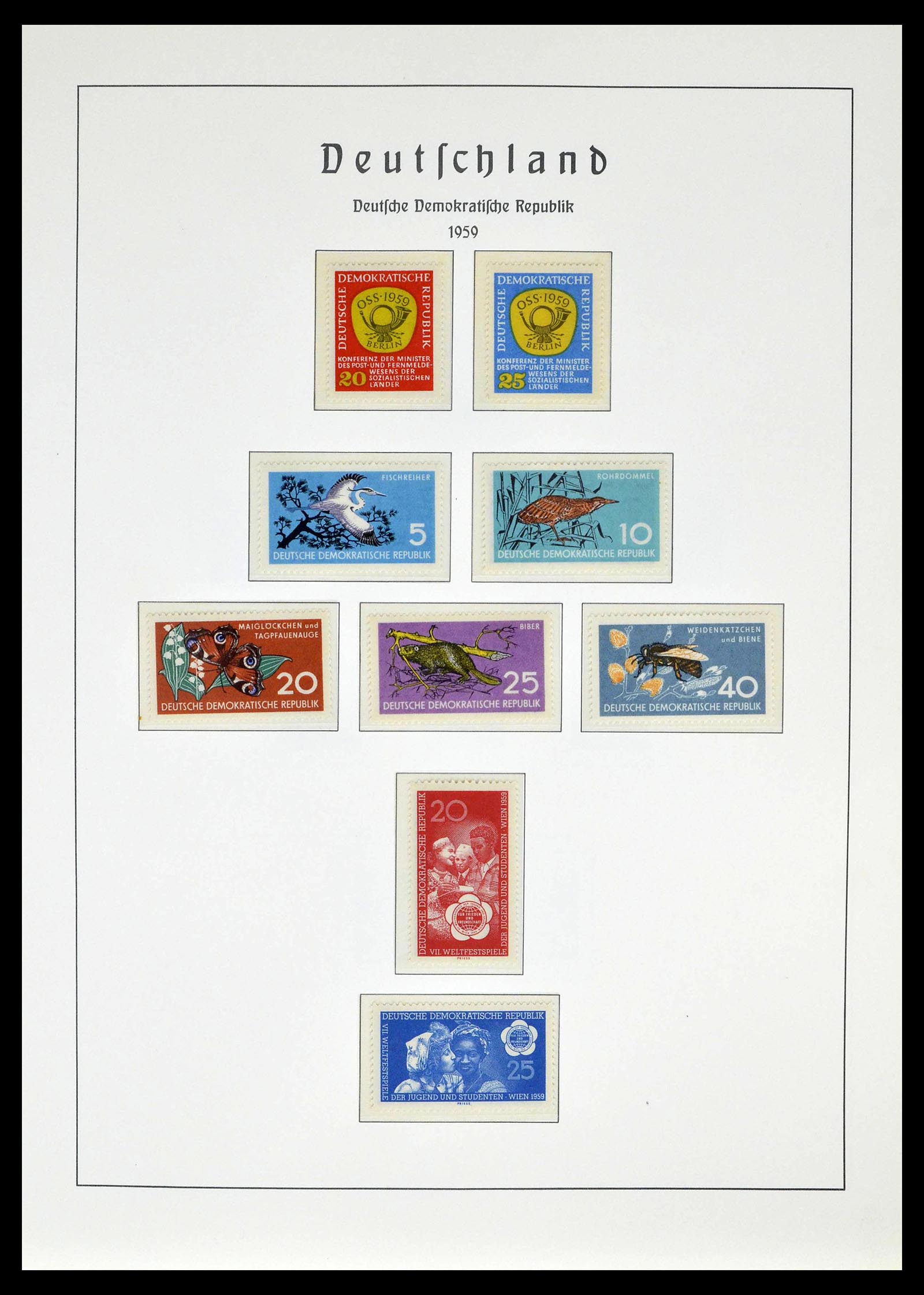 39138 0047 - Stamp collection 39138 GDR 1949-1990.