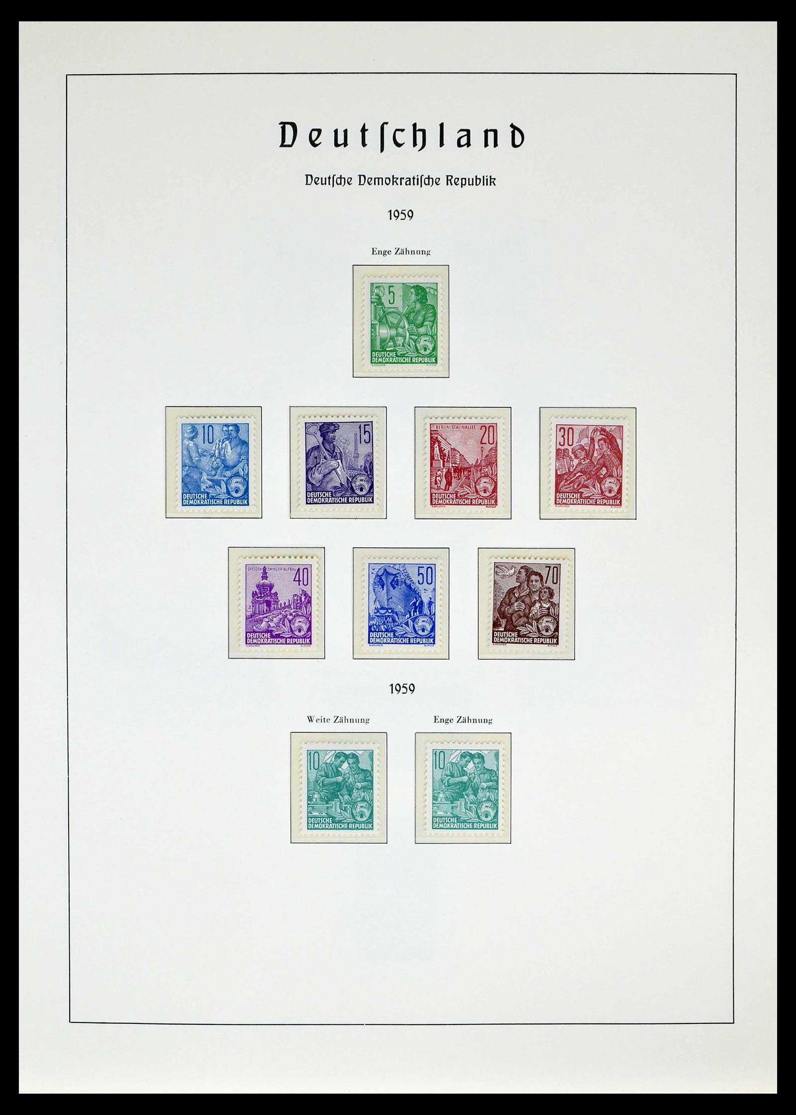 39138 0048 - Stamp collection 39138 GDR 1949-1990.