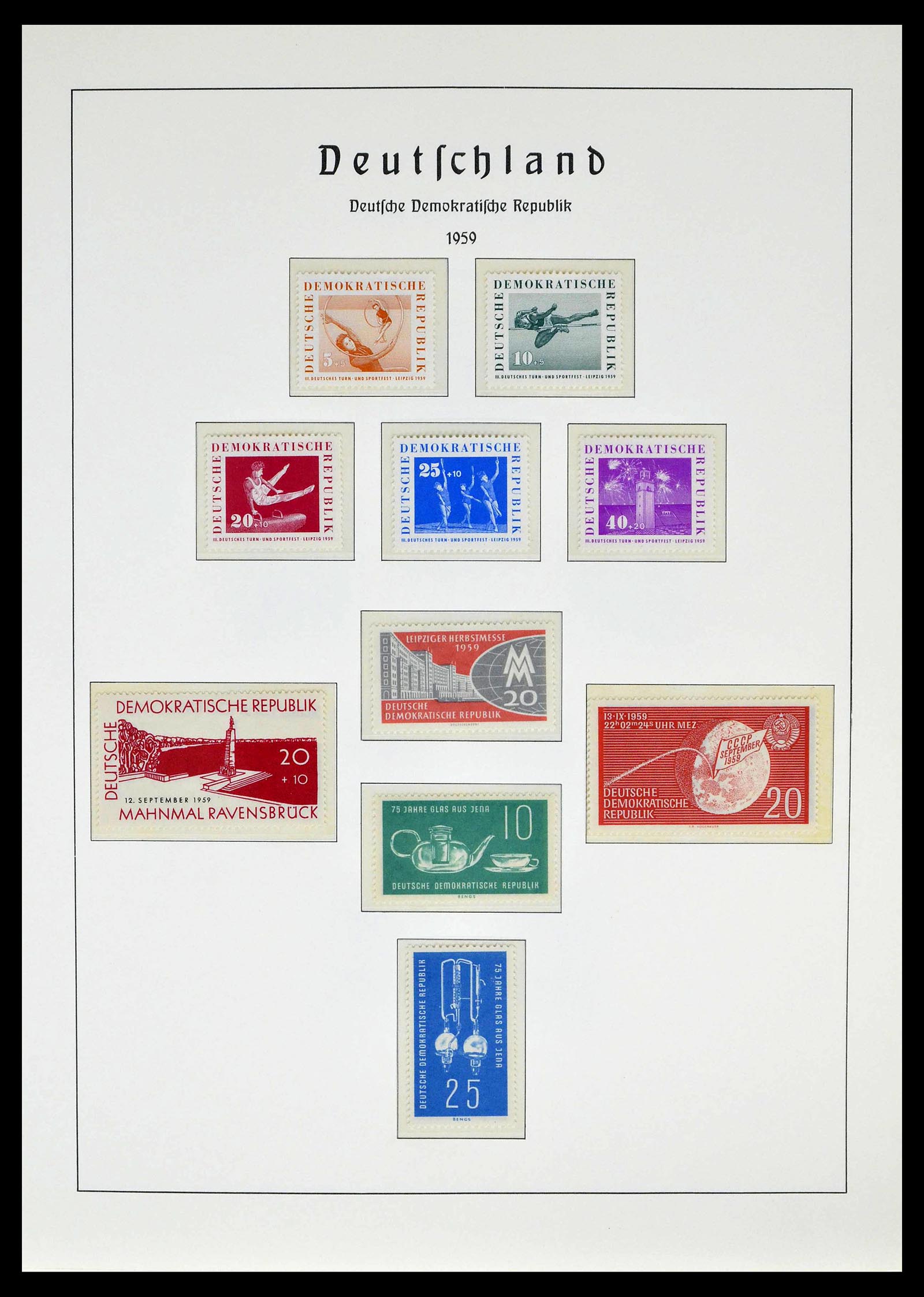 39138 0049 - Stamp collection 39138 GDR 1949-1990.