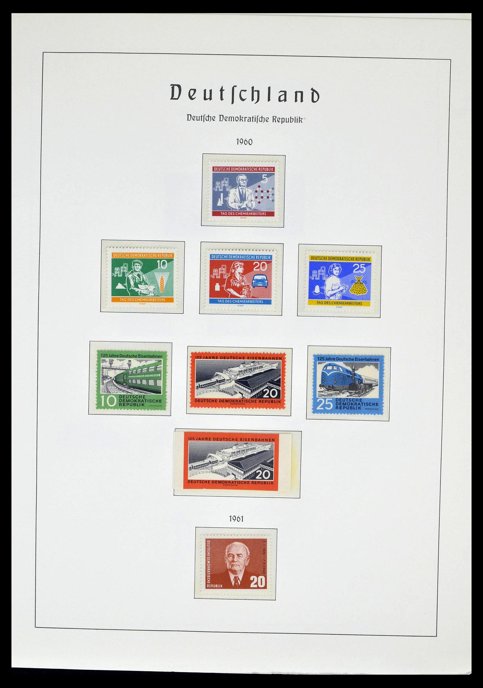 39138 0059 - Stamp collection 39138 GDR 1949-1990.