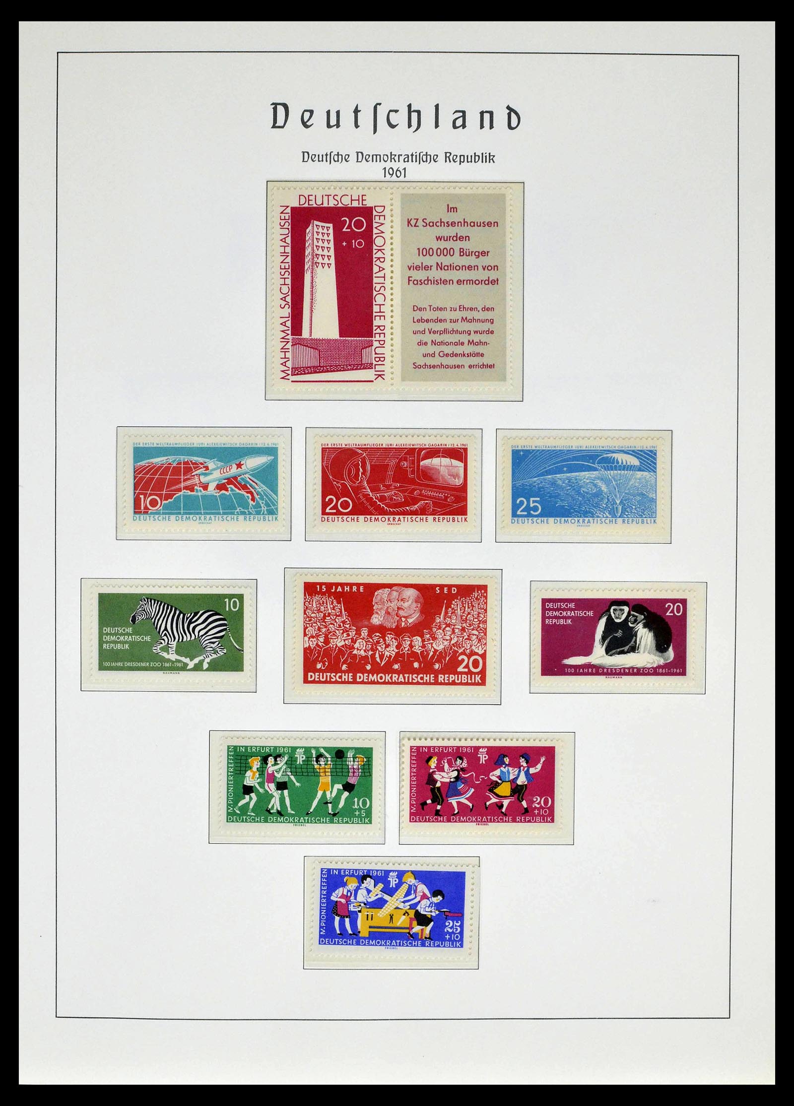 39138 0061 - Stamp collection 39138 GDR 1949-1990.