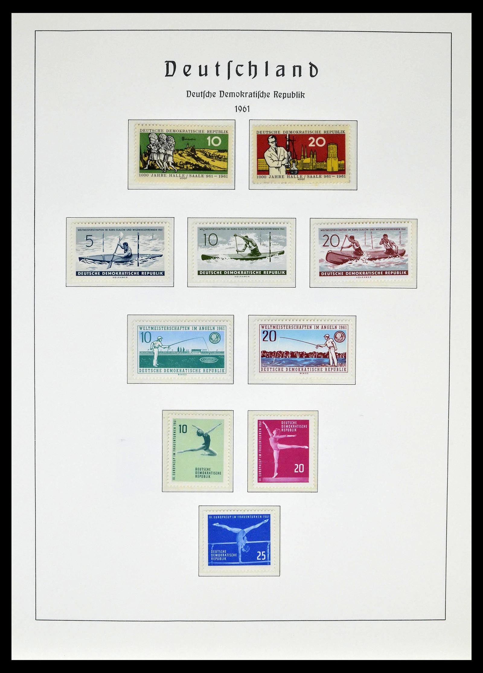 39138 0062 - Stamp collection 39138 GDR 1949-1990.