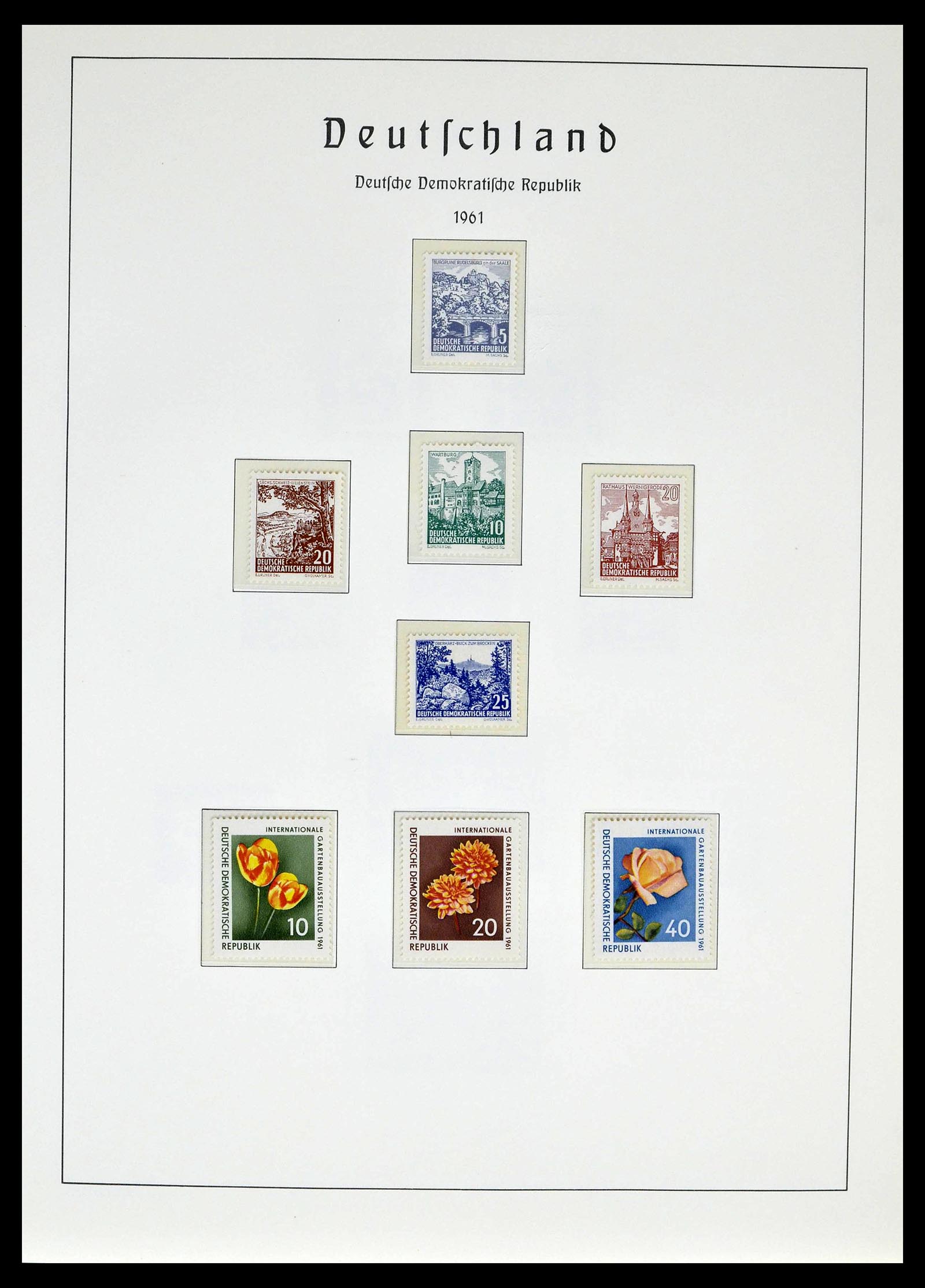 39138 0063 - Stamp collection 39138 GDR 1949-1990.
