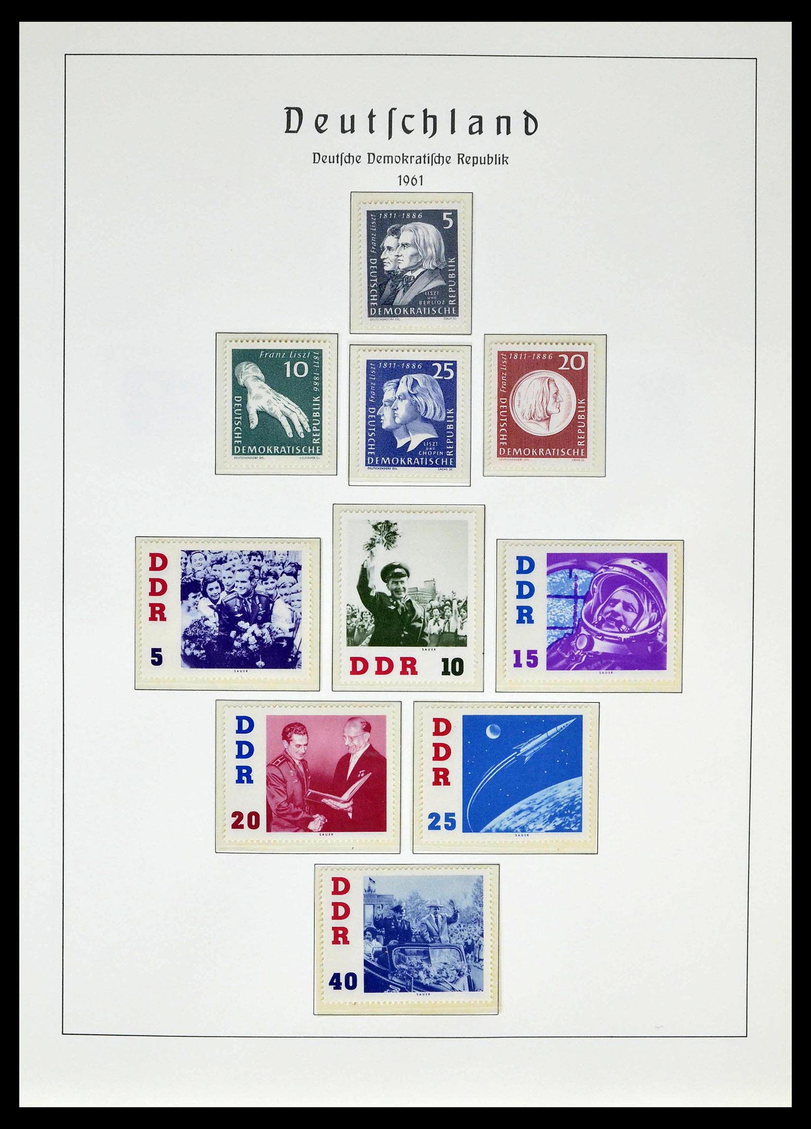 39138 0065 - Stamp collection 39138 GDR 1949-1990.