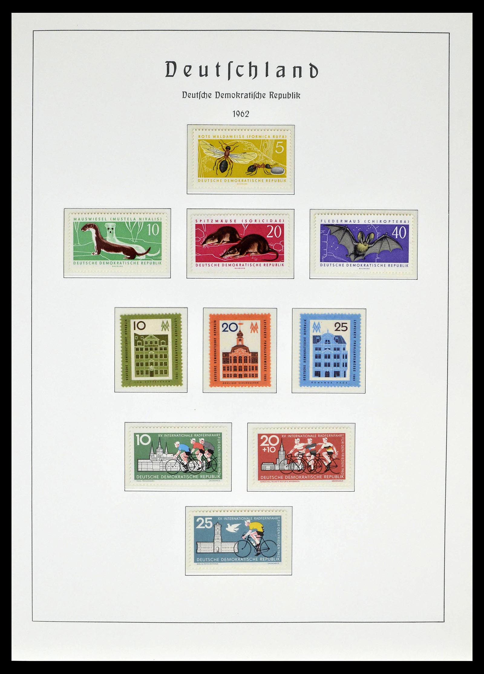 39138 0066 - Stamp collection 39138 GDR 1949-1990.