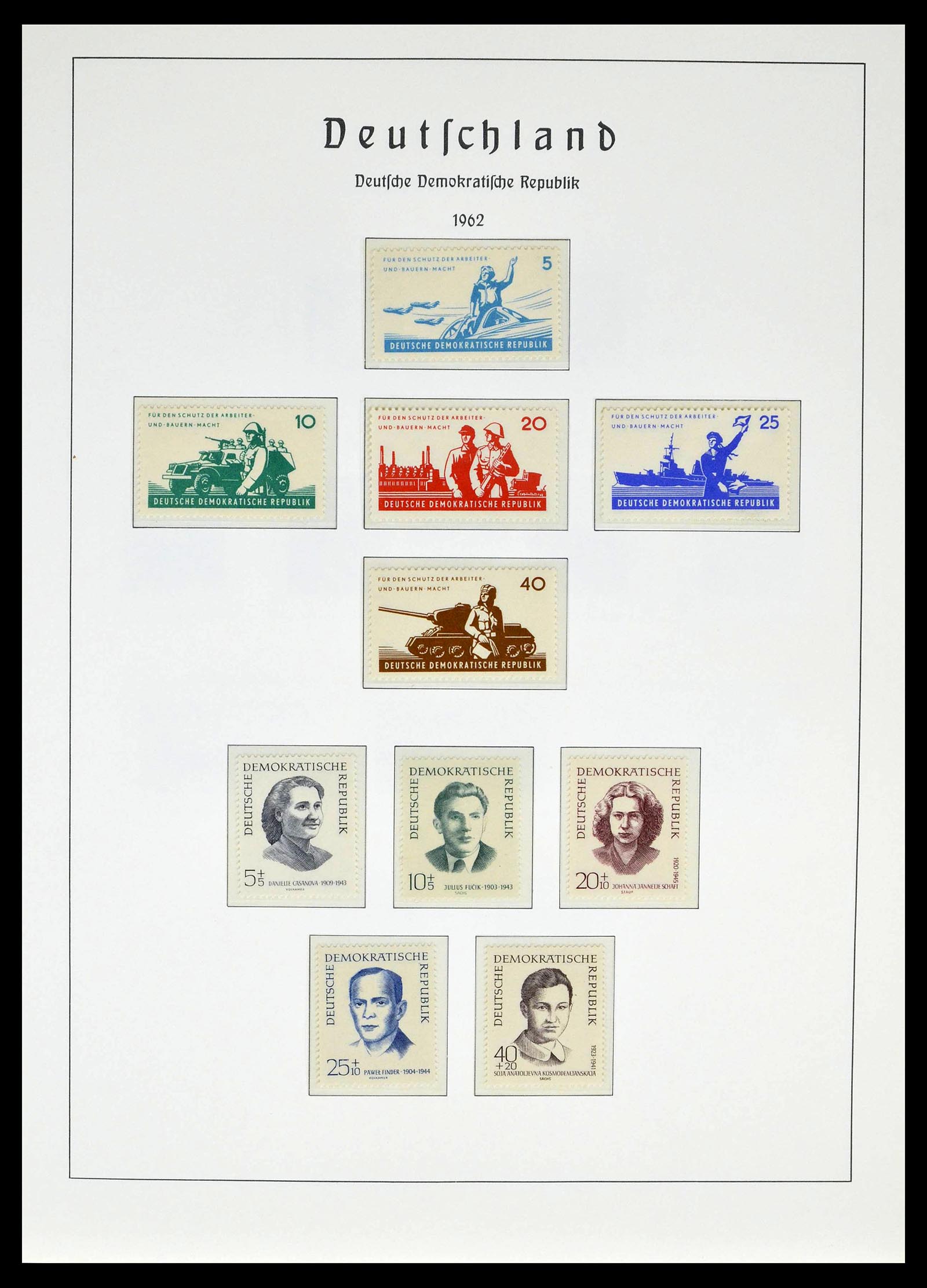 39138 0067 - Stamp collection 39138 GDR 1949-1990.