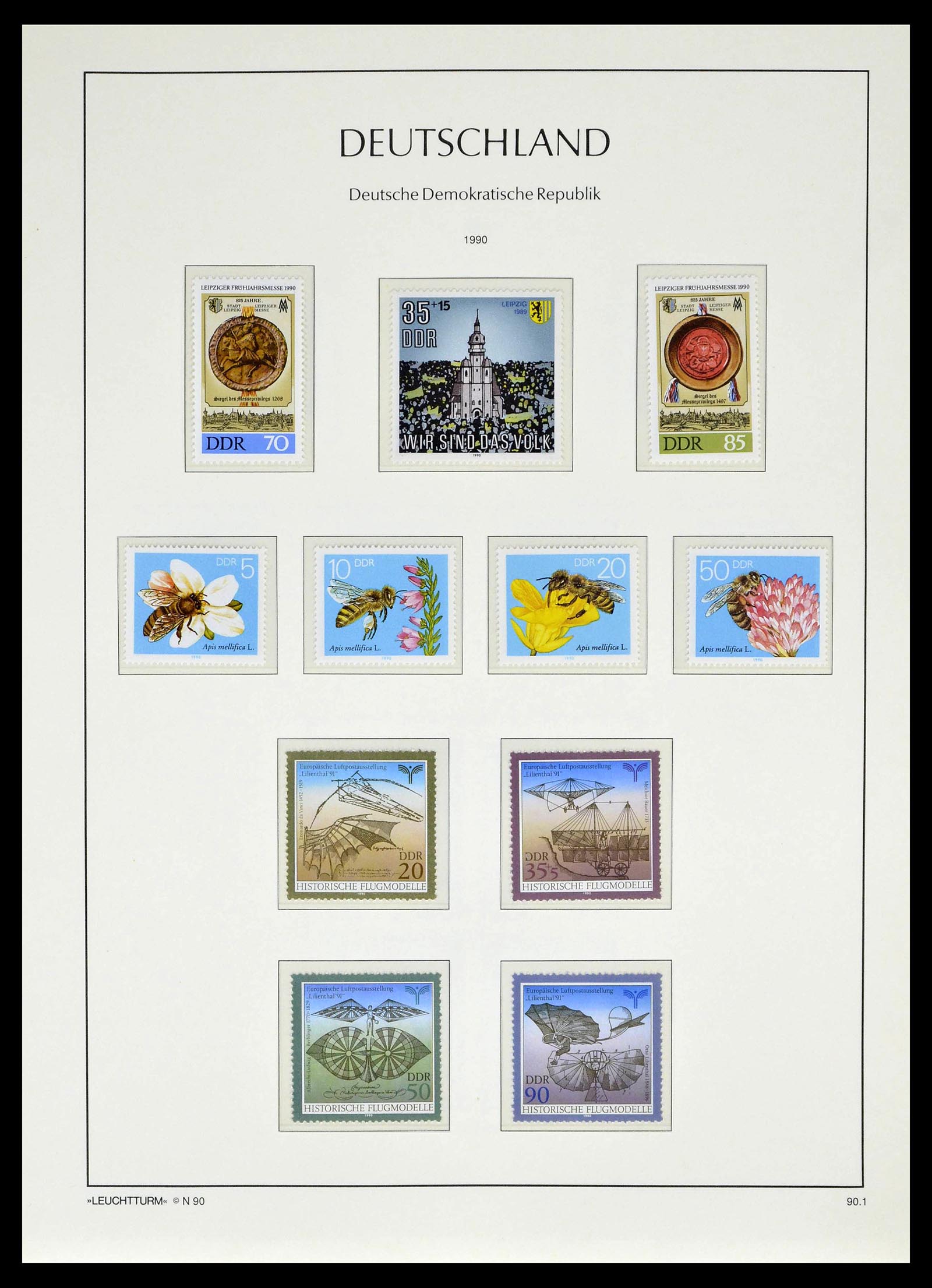 39138 0343 - Stamp collection 39138 GDR 1949-1990.