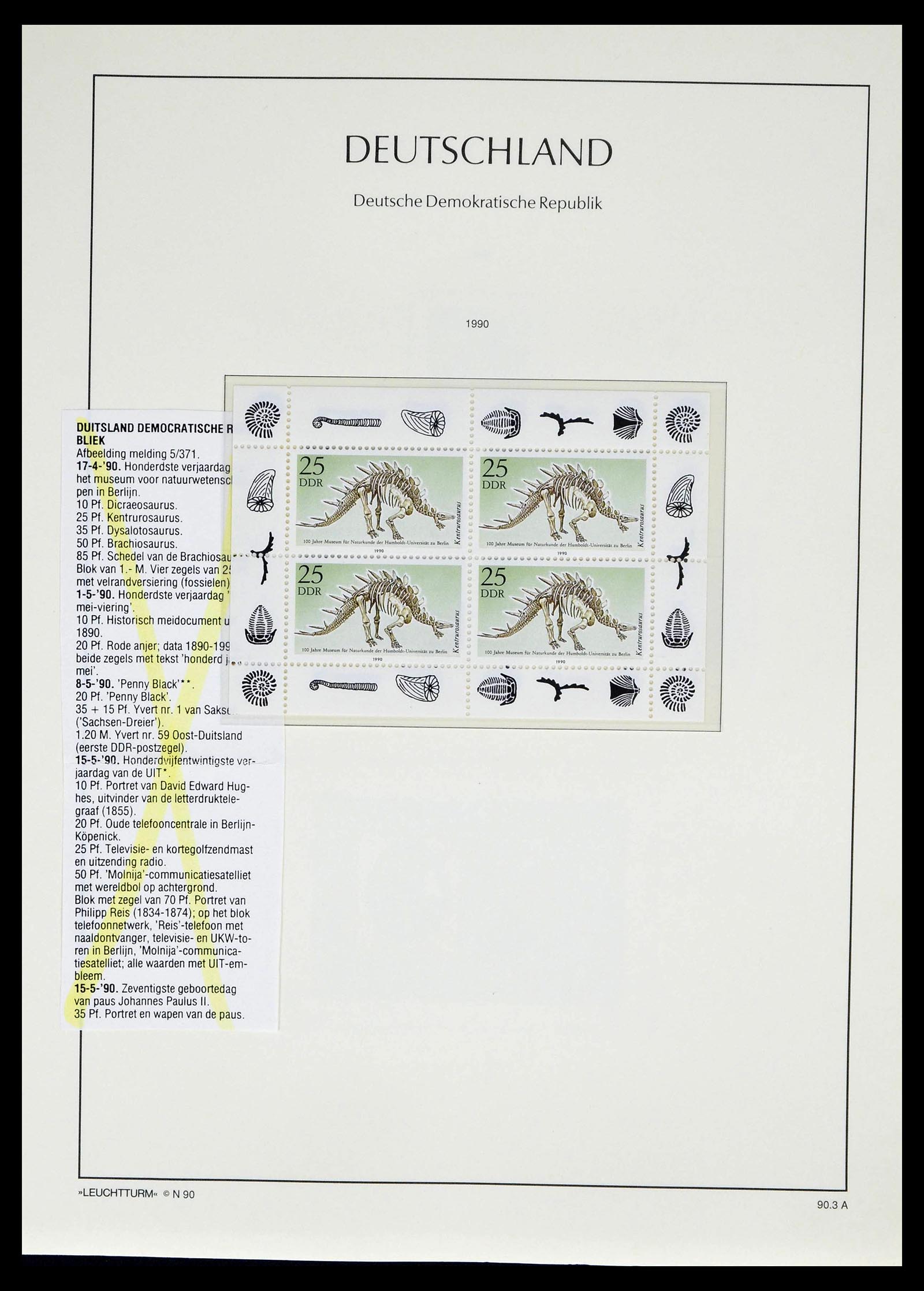 39138 0347 - Stamp collection 39138 GDR 1949-1990.