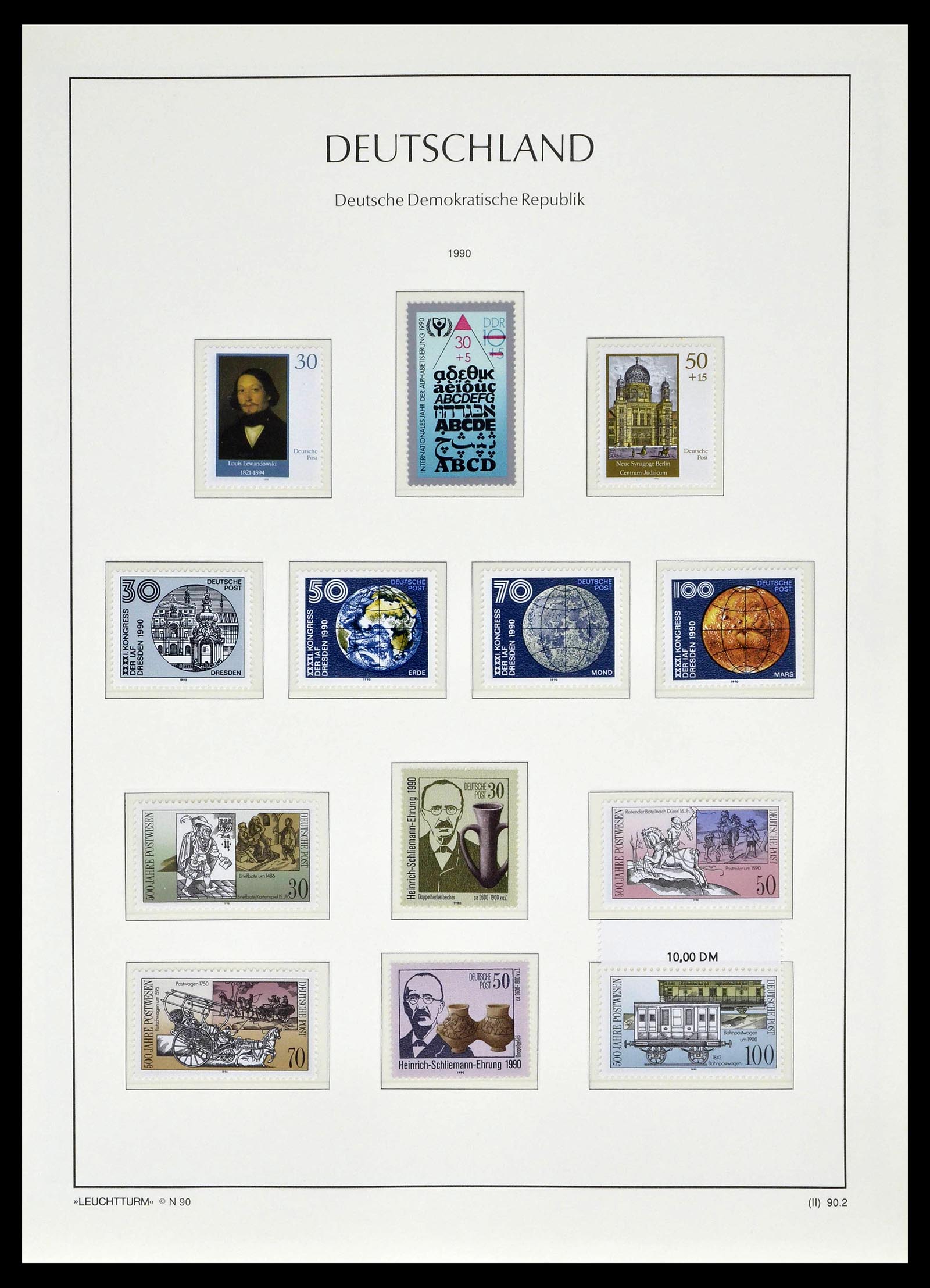 39138 0351 - Postzegelverzameling 39138 DDR 1949-1990.