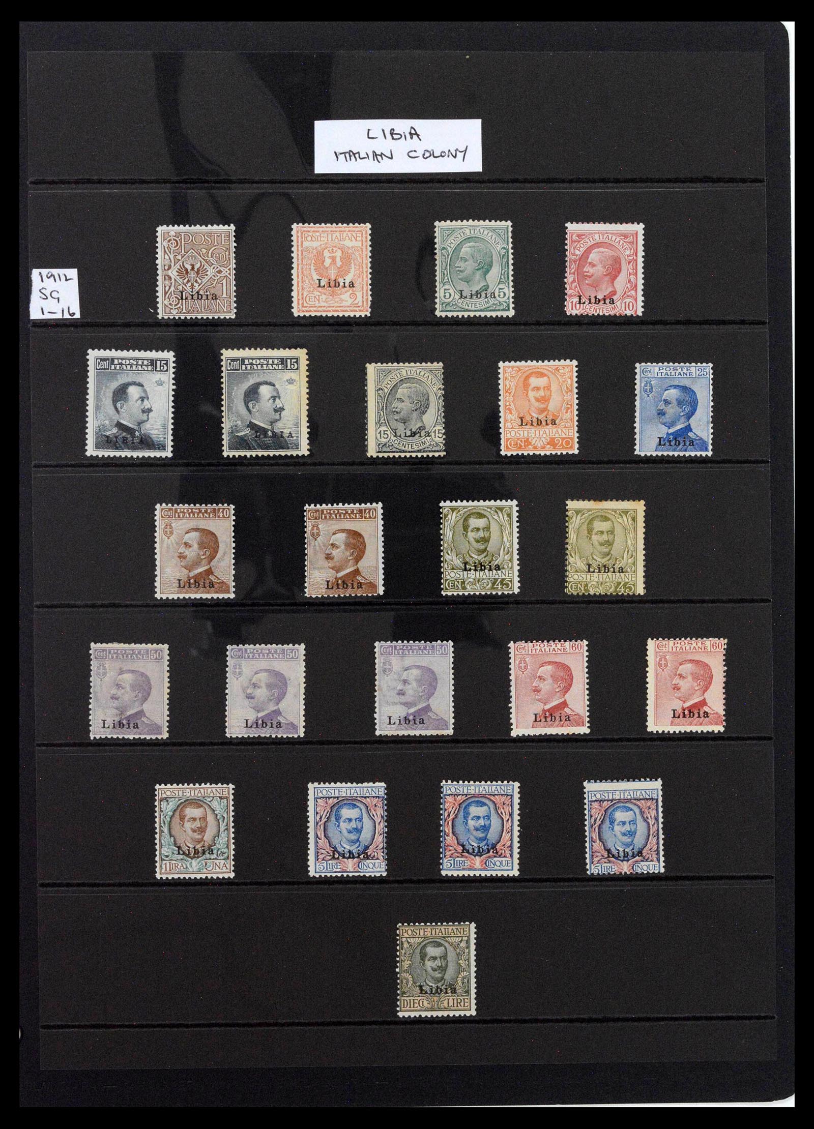 39140 0003 - Postzegelverzameling 39140 Italiaanse koloniën 1874-1941.