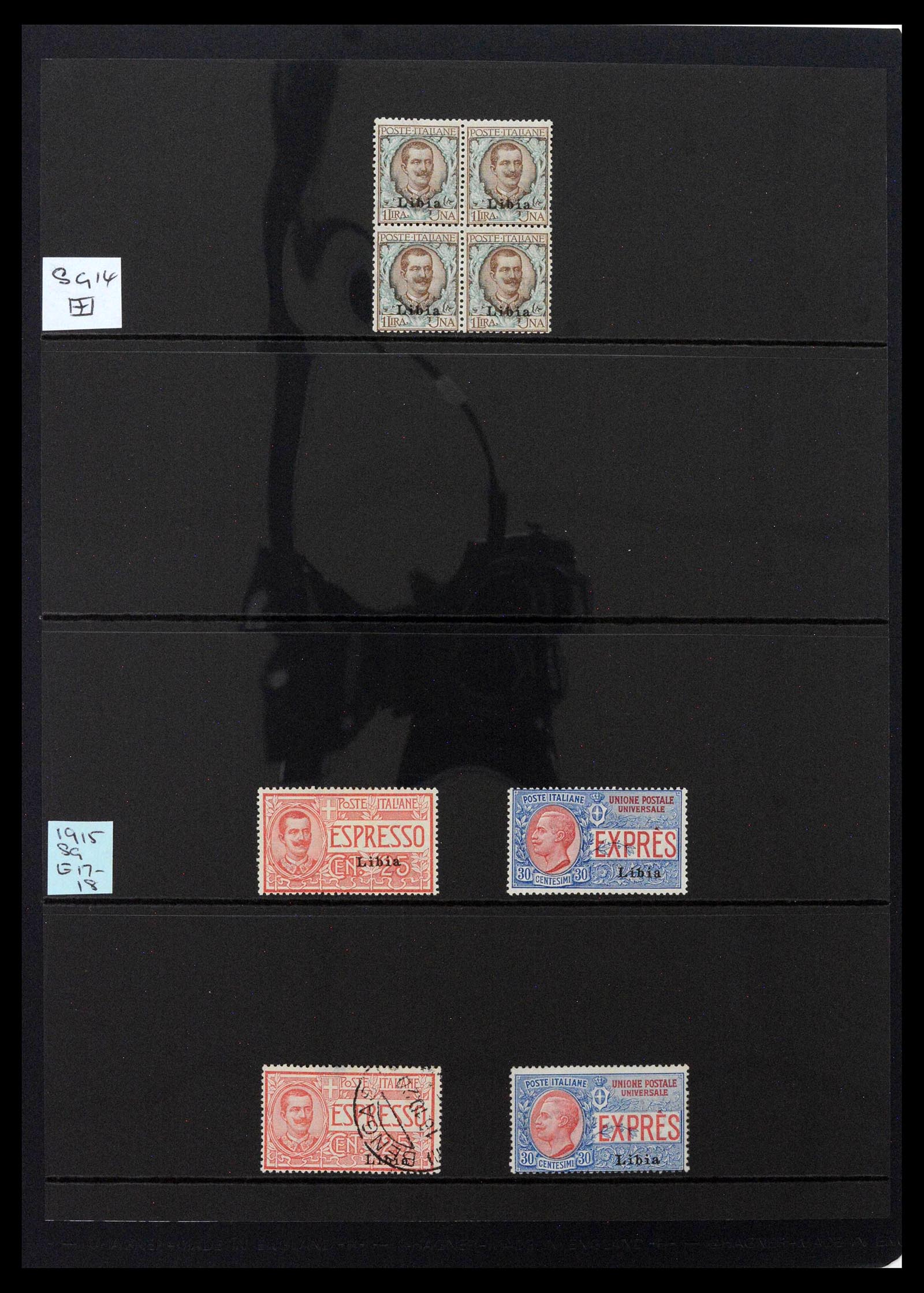 39140 0005 - Postzegelverzameling 39140 Italiaanse koloniën 1874-1941.