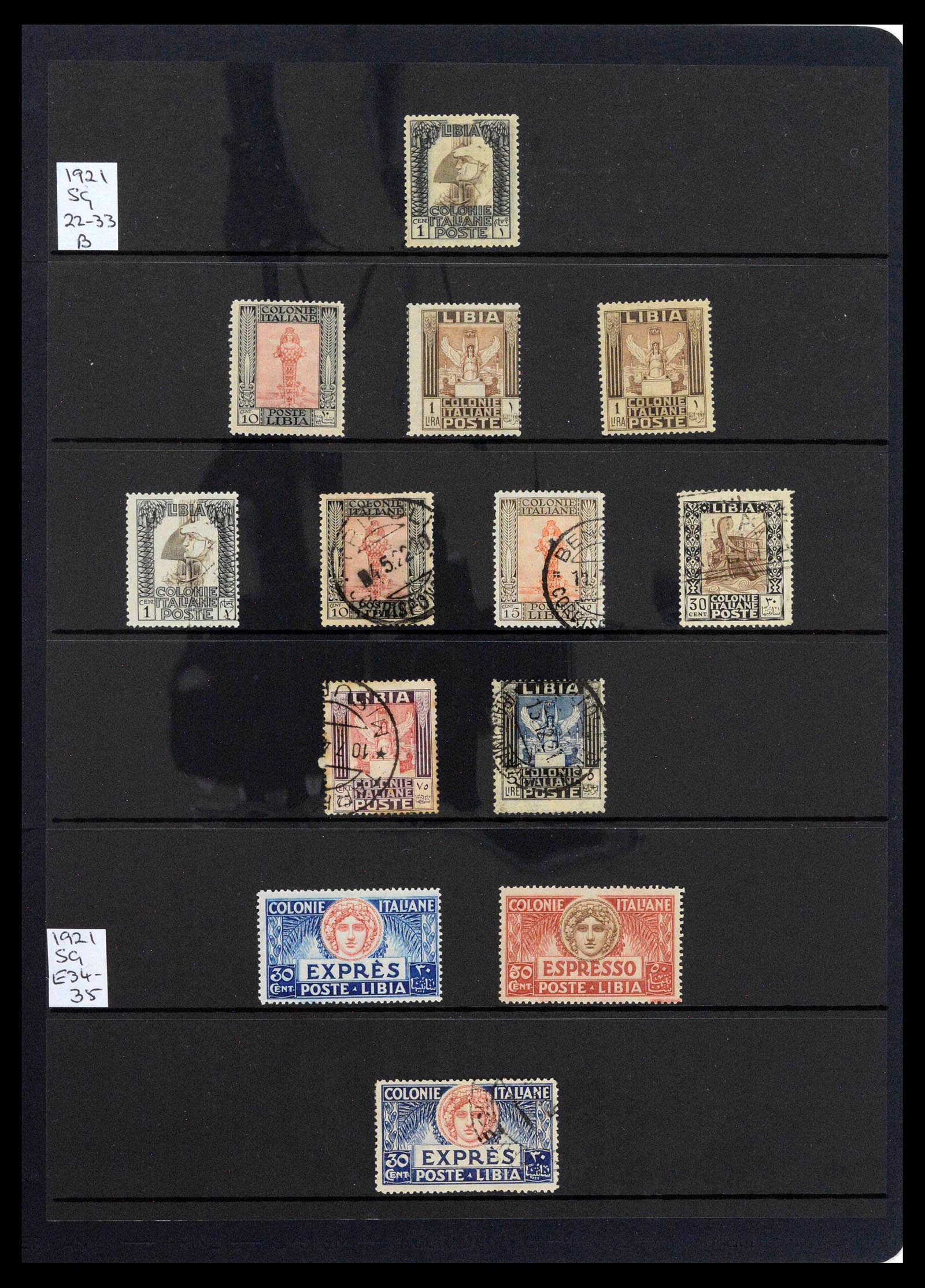 39140 0008 - Stamp collection 39140 Italian colonies 1874-1941.
