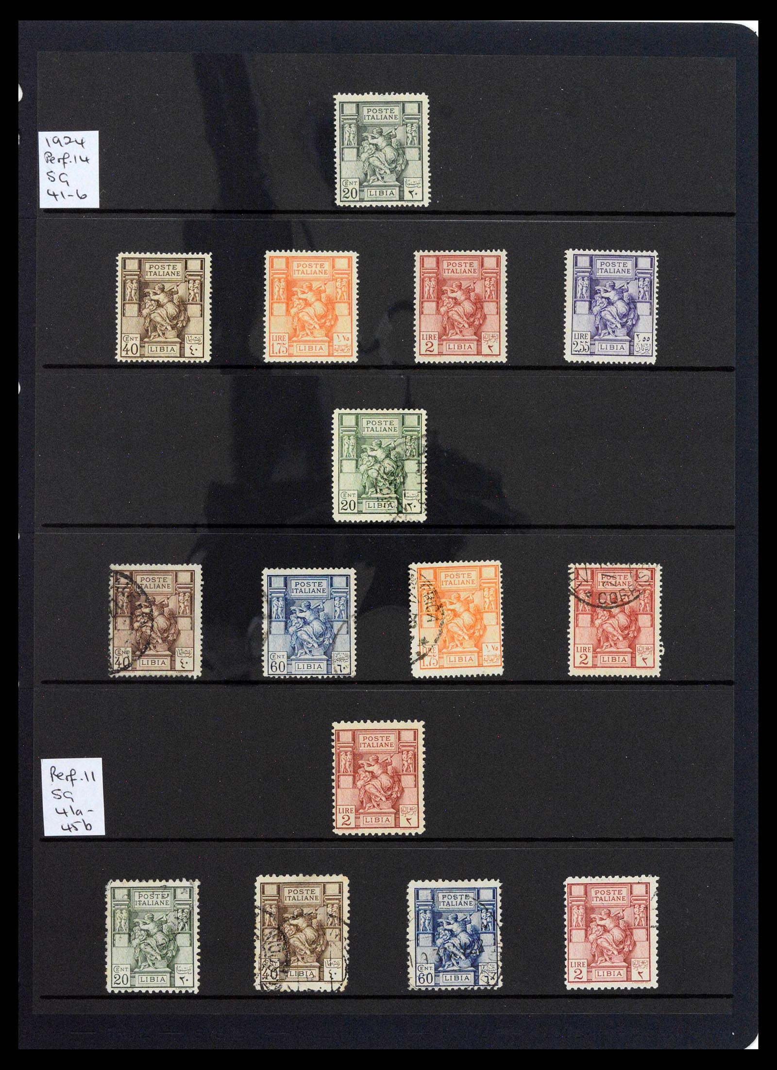 39140 0011 - Postzegelverzameling 39140 Italiaanse koloniën 1874-1941.