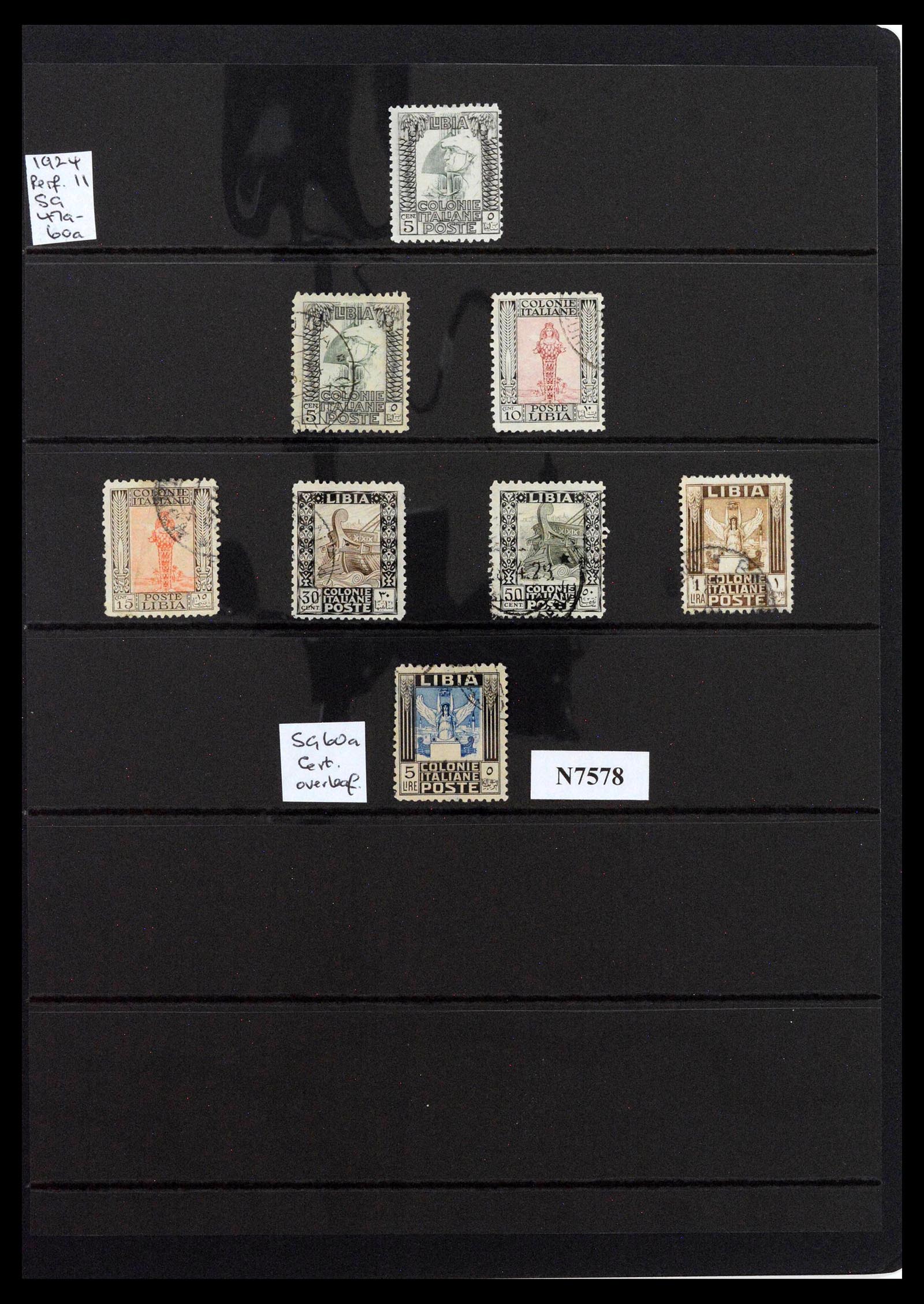 39140 0013 - Stamp collection 39140 Italian colonies 1874-1941.