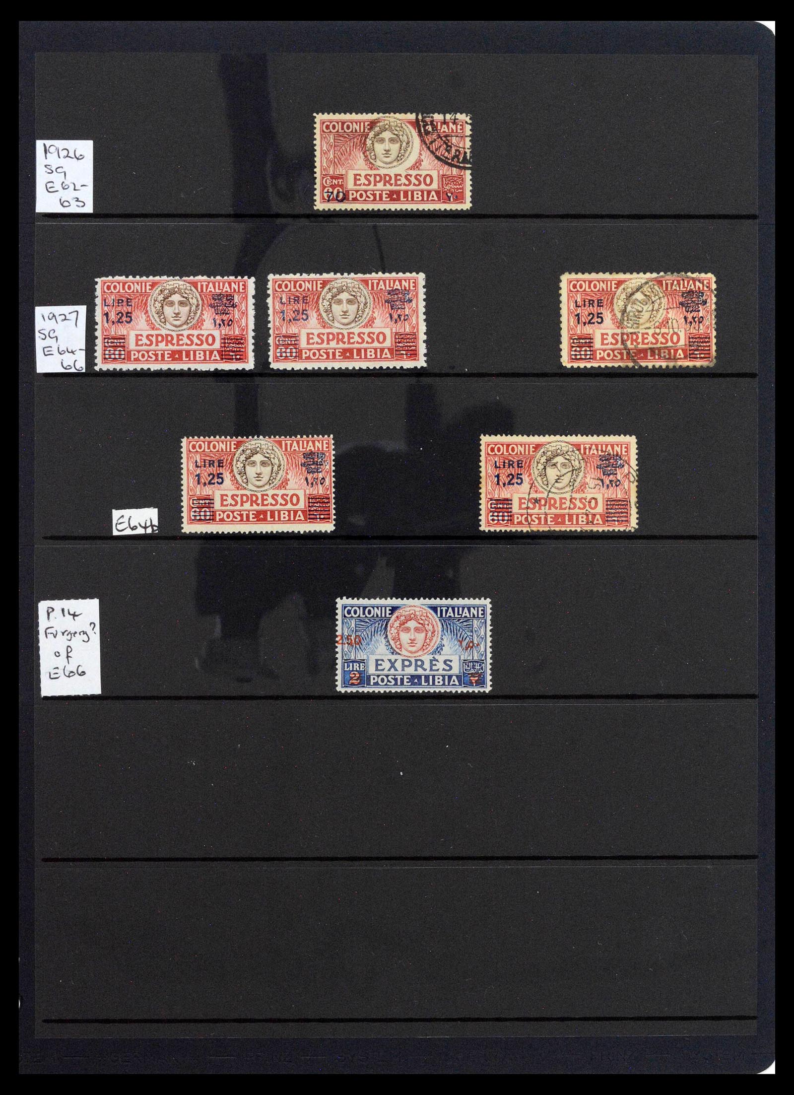 39140 0015 - Stamp collection 39140 Italian colonies 1874-1941.