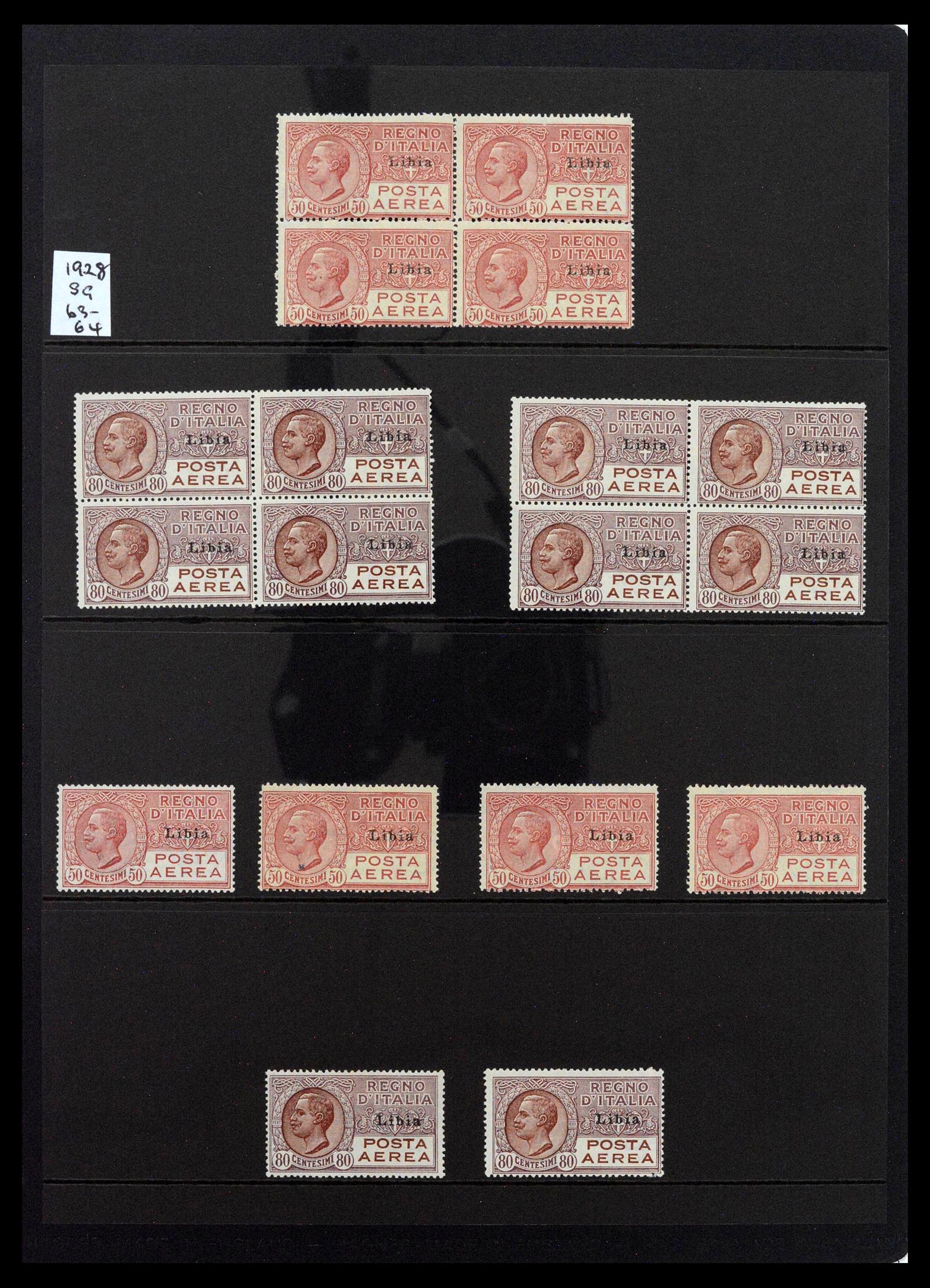 39140 0018 - Postzegelverzameling 39140 Italiaanse koloniën 1874-1941.