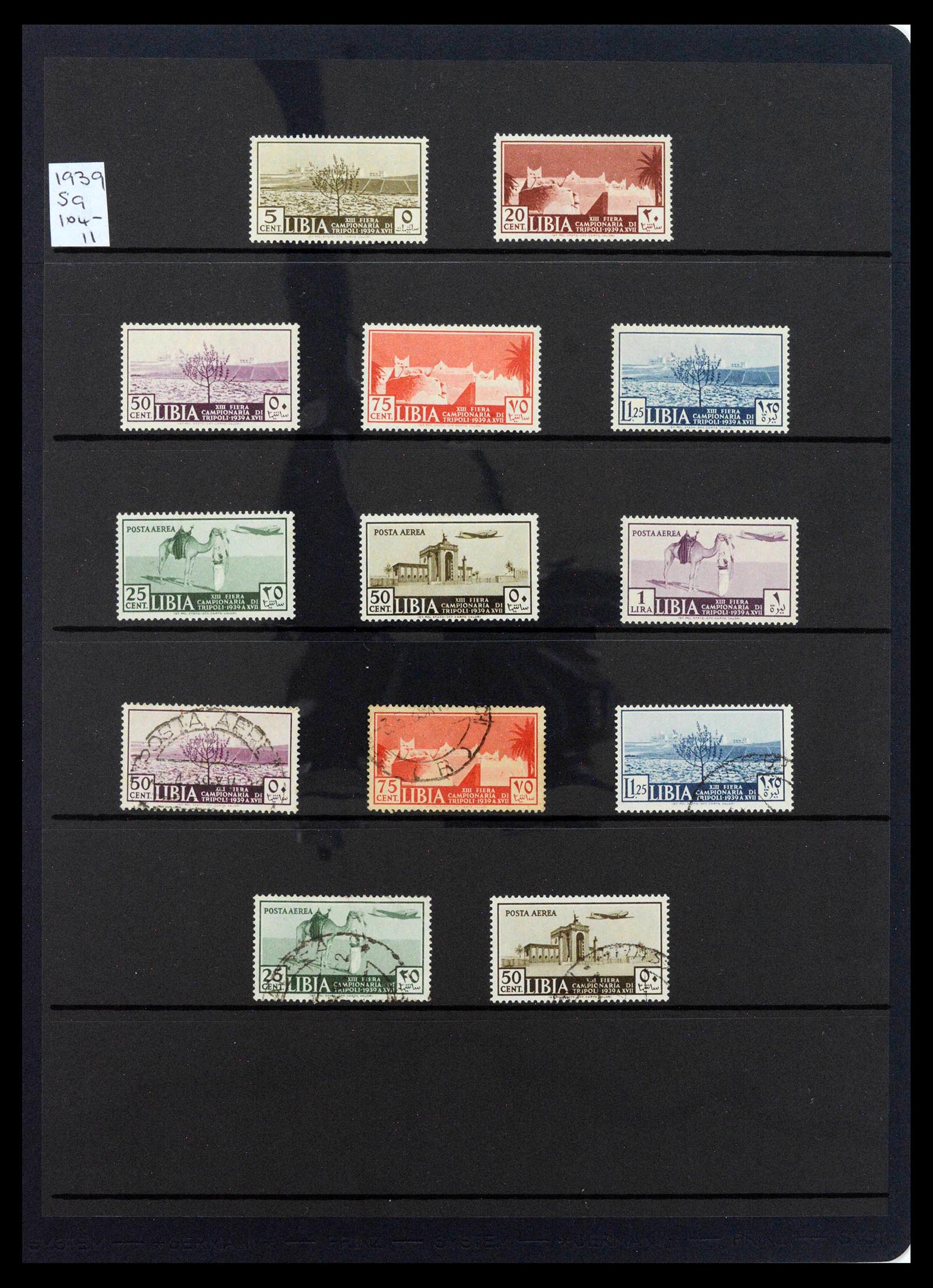 39140 0024 - Postzegelverzameling 39140 Italiaanse koloniën 1874-1941.