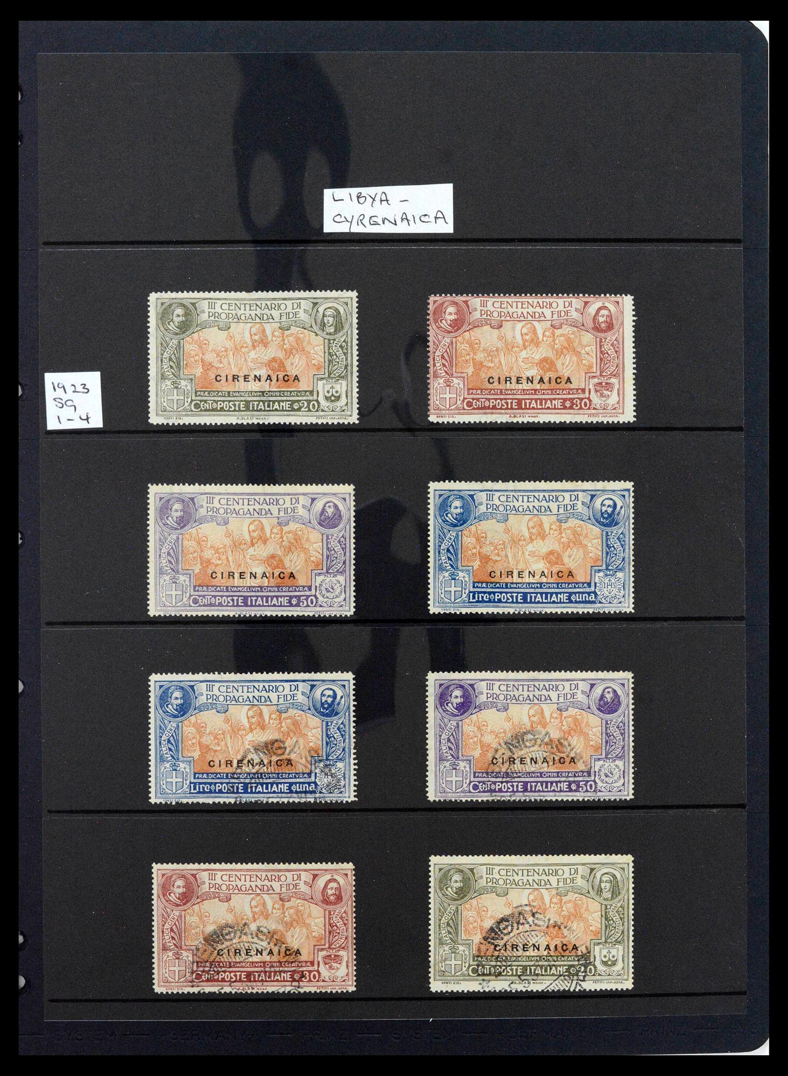 39140 0027 - Postzegelverzameling 39140 Italiaanse koloniën 1874-1941.
