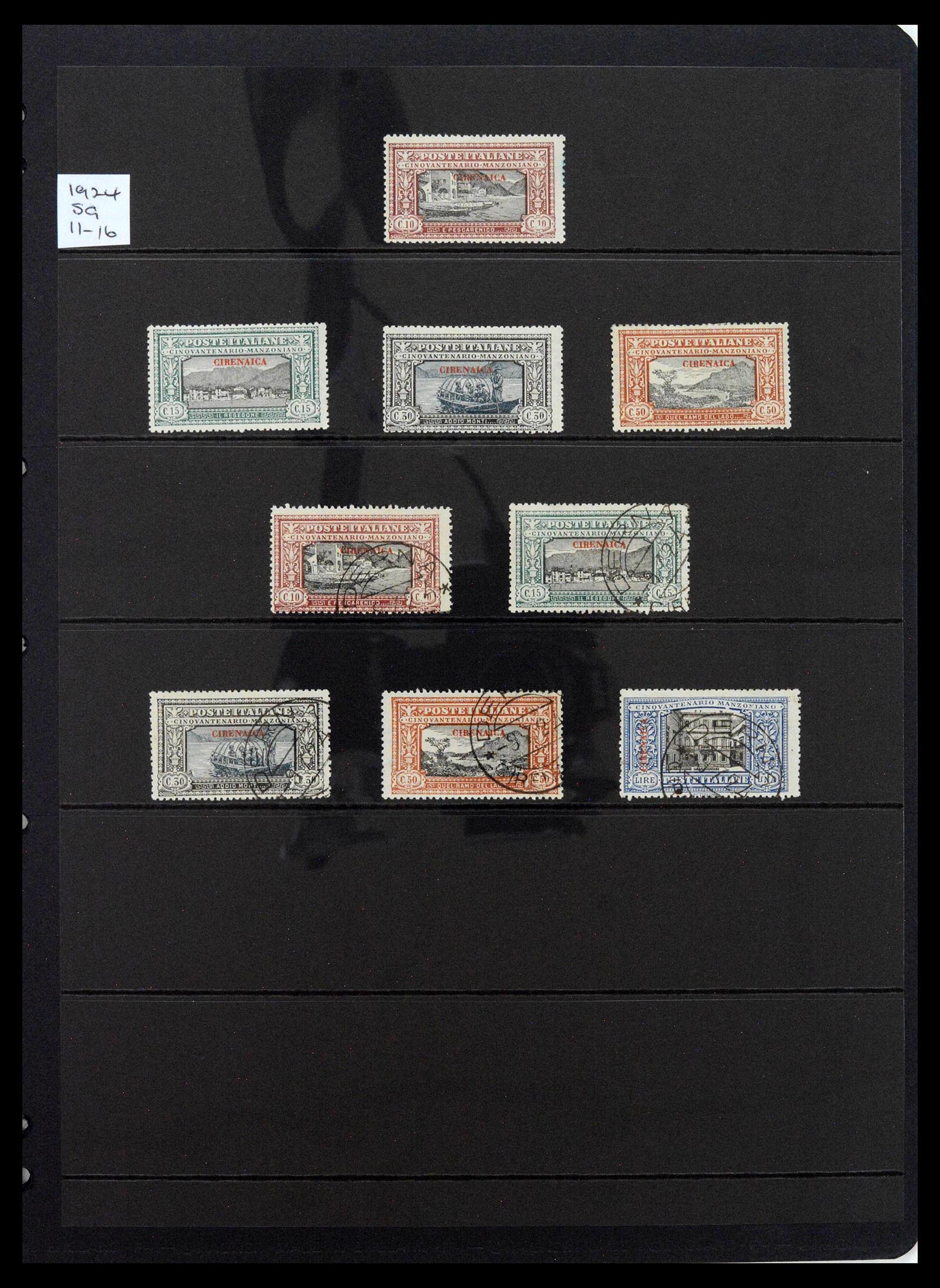 39140 0028 - Postzegelverzameling 39140 Italiaanse koloniën 1874-1941.