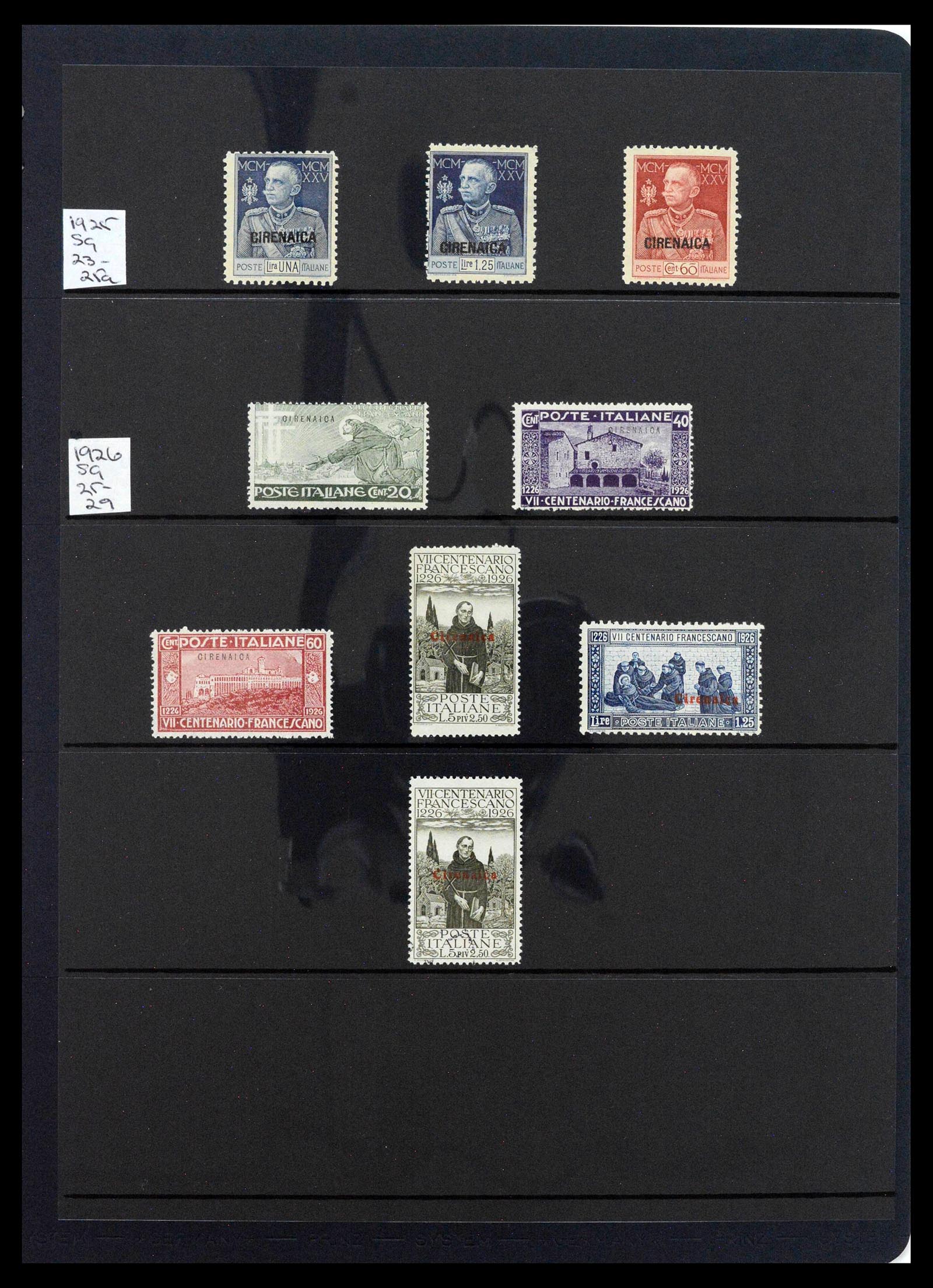 39140 0030 - Postzegelverzameling 39140 Italiaanse koloniën 1874-1941.