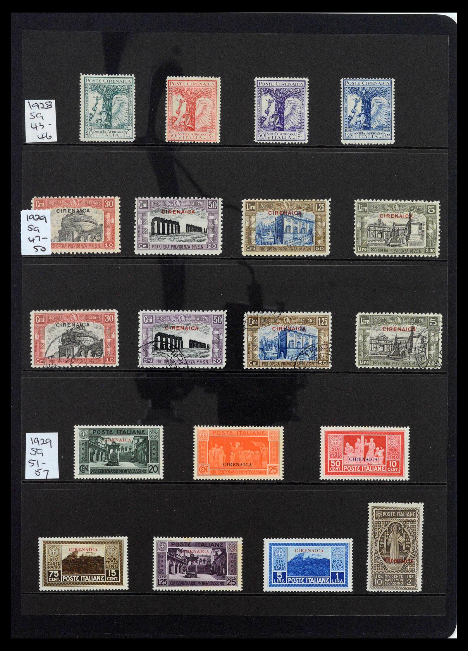 39140 0032 - Stamp collection 39140 Italian colonies 1874-1941.