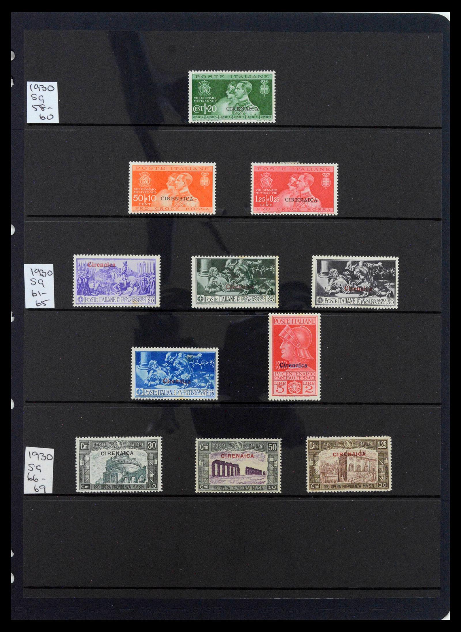 39140 0033 - Postzegelverzameling 39140 Italiaanse koloniën 1874-1941.