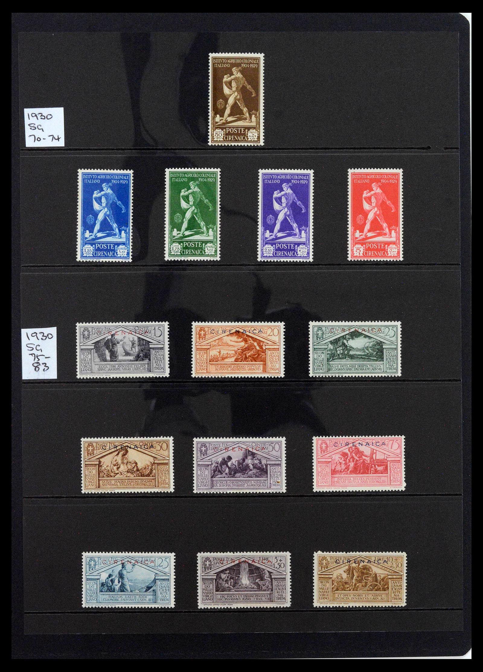 39140 0034 - Postzegelverzameling 39140 Italiaanse koloniën 1874-1941.