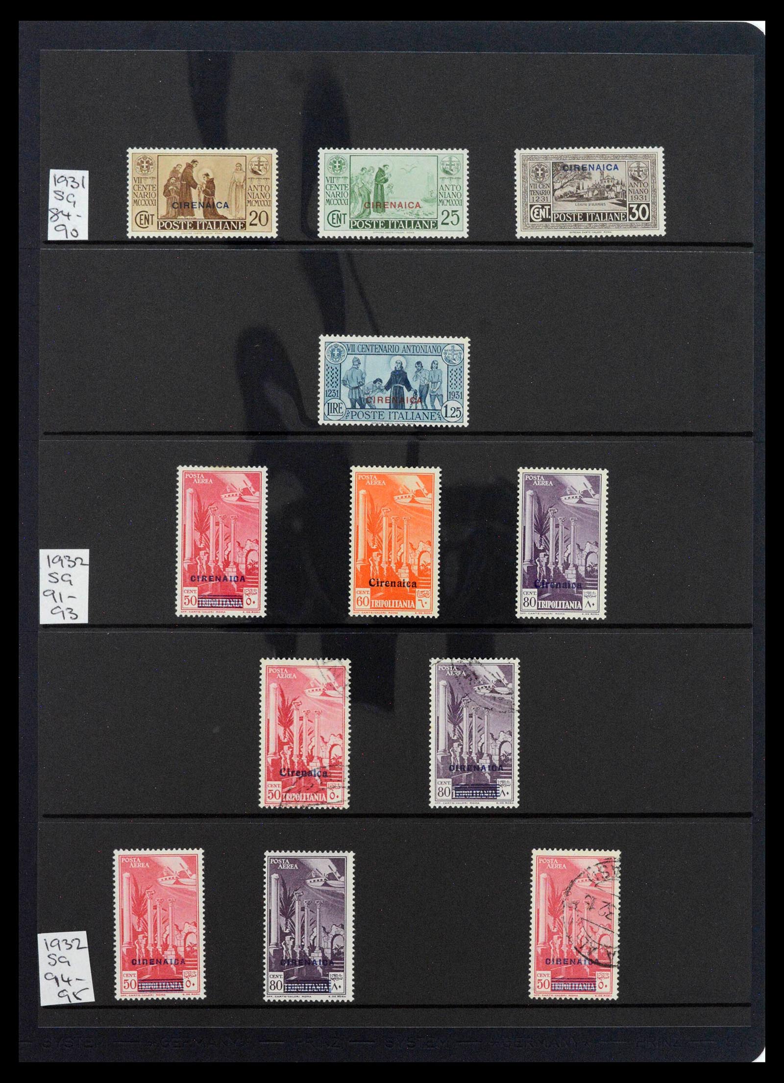 39140 0035 - Stamp collection 39140 Italian colonies 1874-1941.