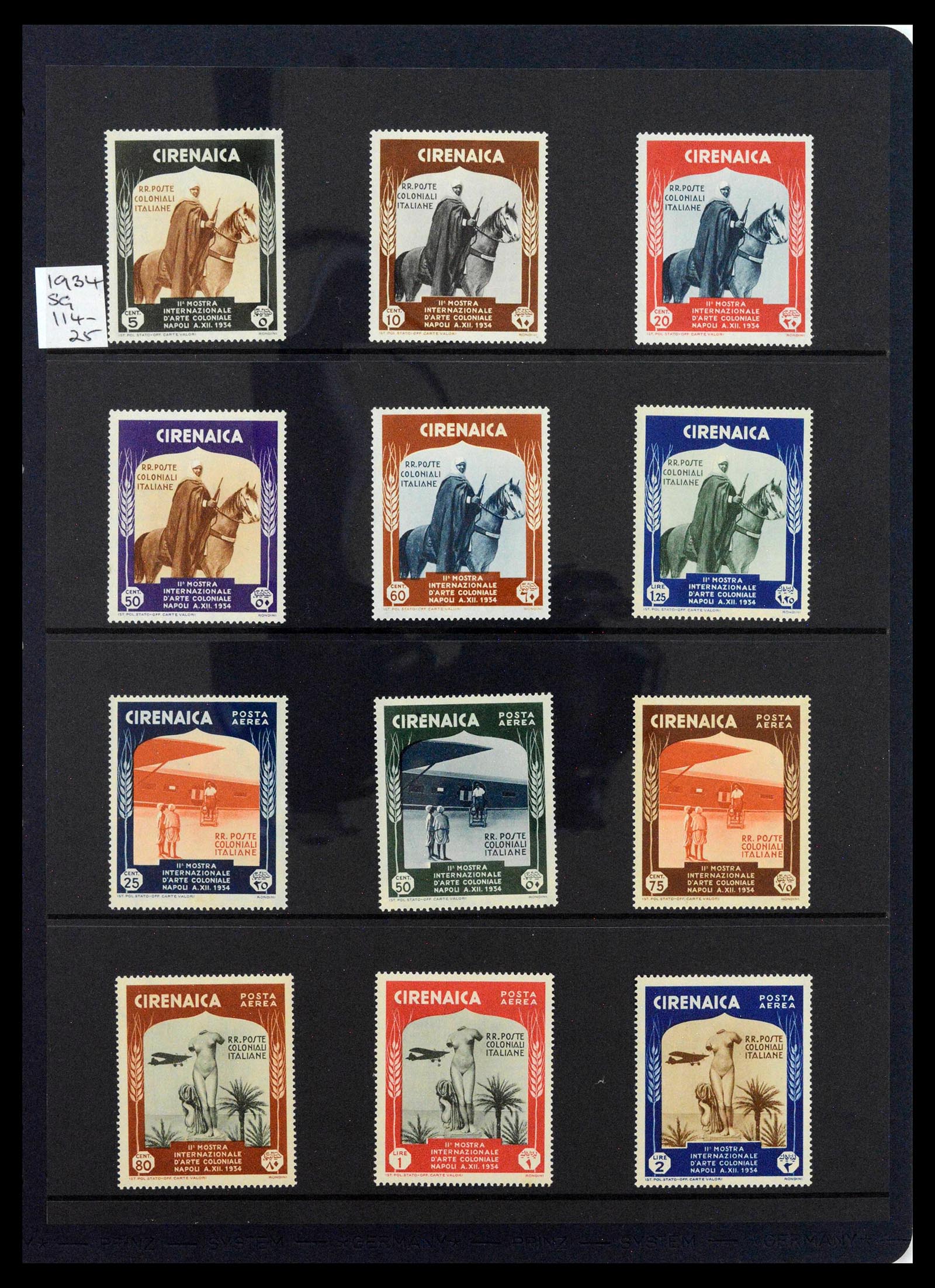 39140 0037 - Postzegelverzameling 39140 Italiaanse koloniën 1874-1941.