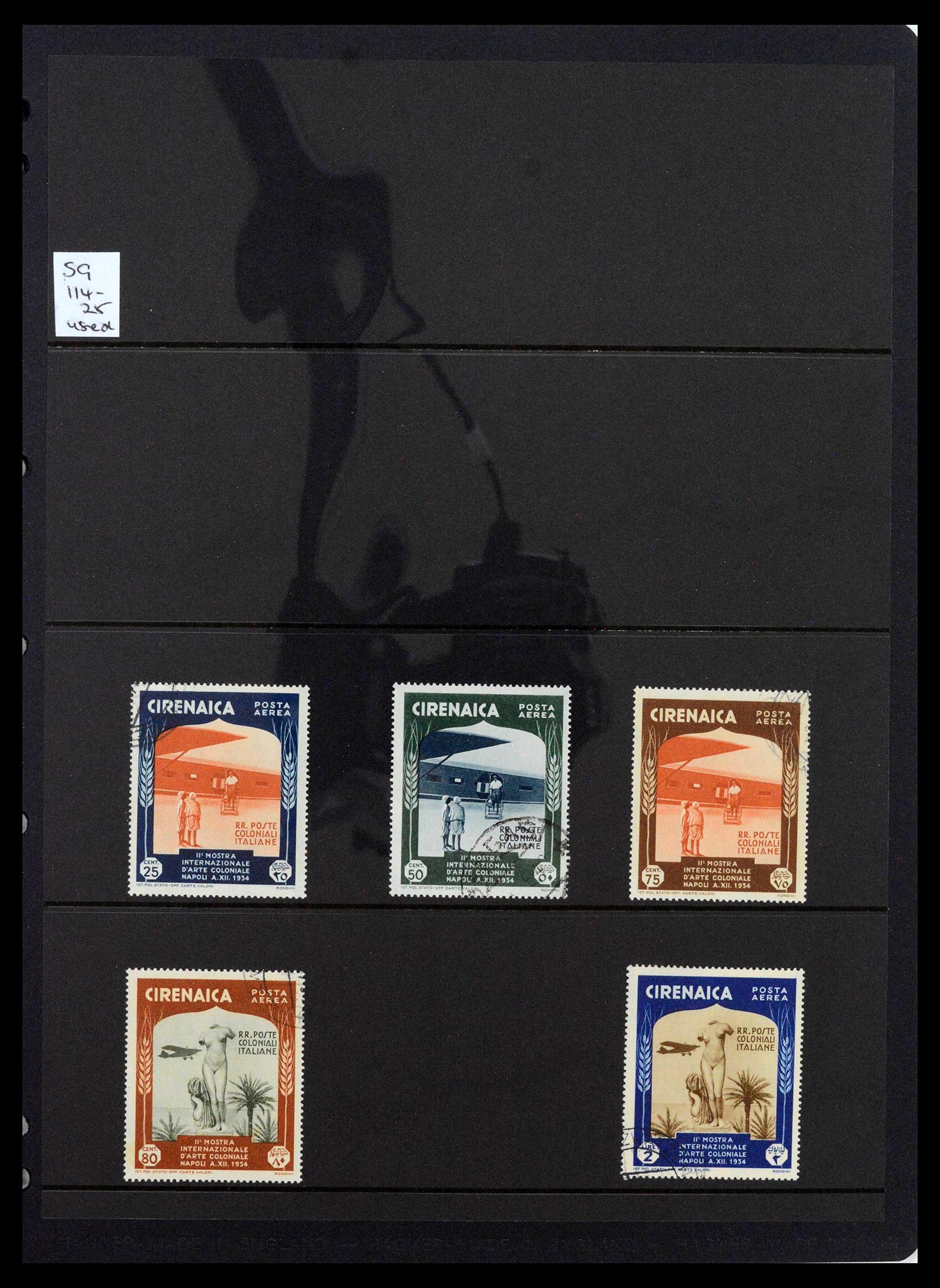 39140 0038 - Postzegelverzameling 39140 Italiaanse koloniën 1874-1941.
