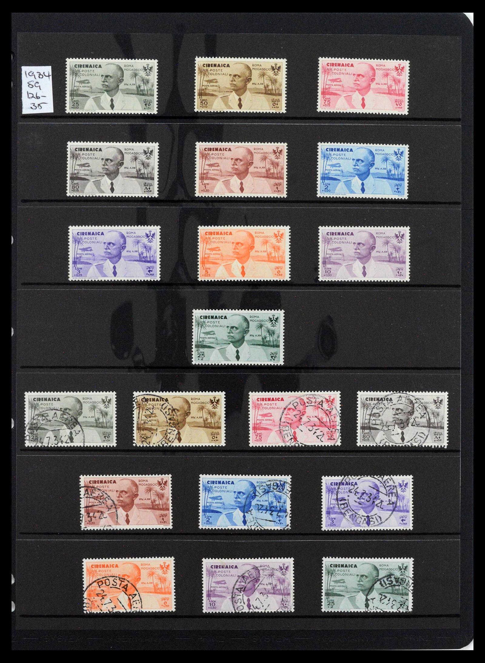 39140 0039 - Postzegelverzameling 39140 Italiaanse koloniën 1874-1941.