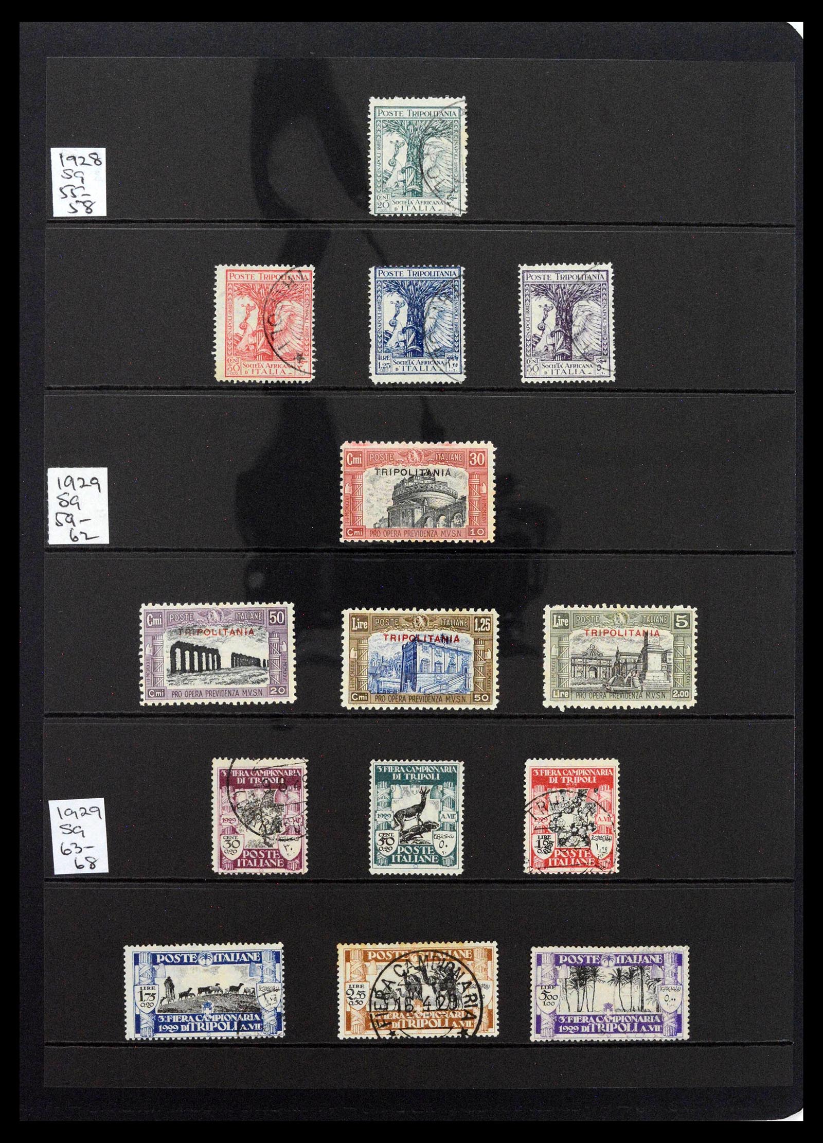 39140 0045 - Stamp collection 39140 Italian colonies 1874-1941.