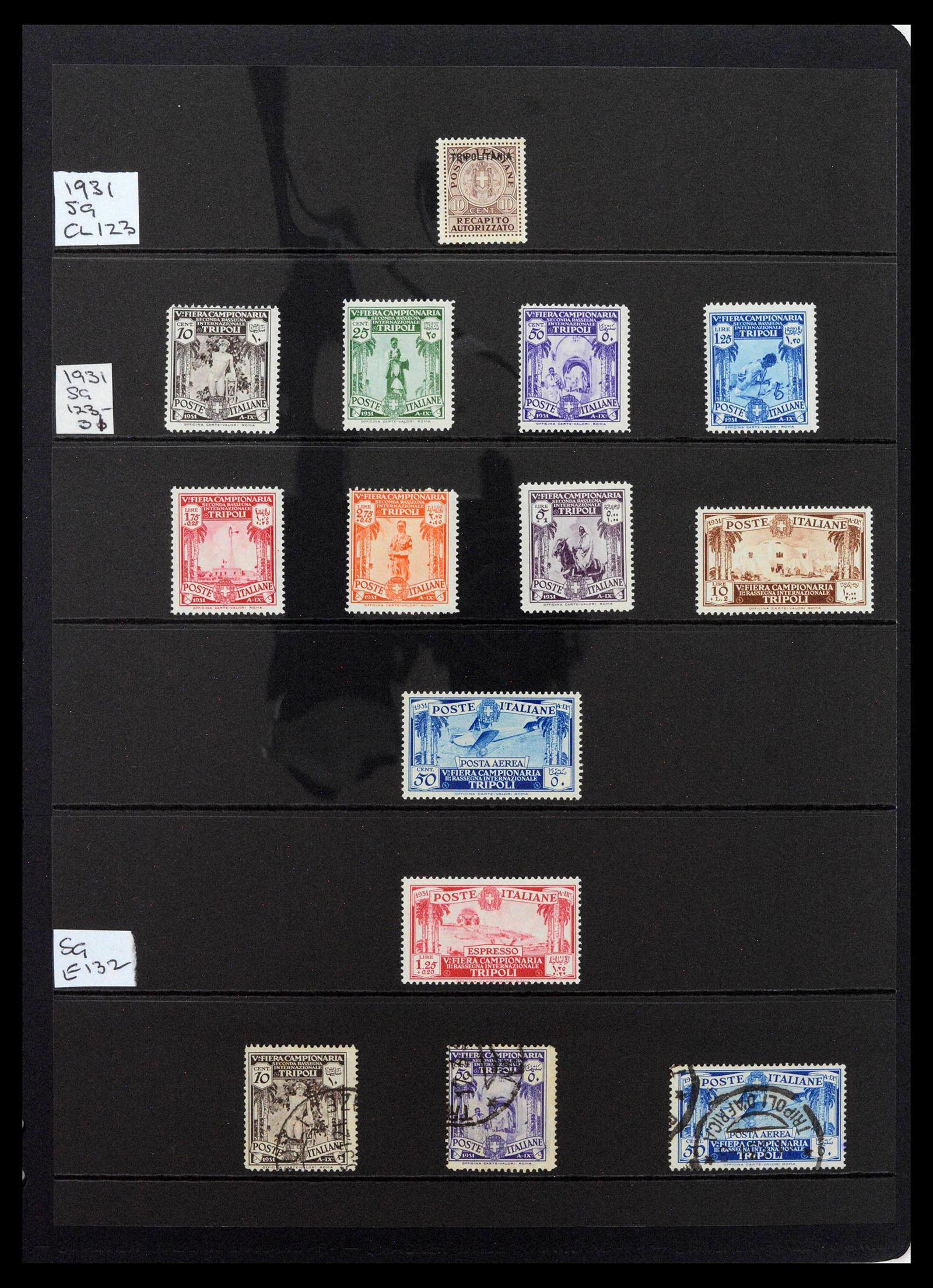 39140 0053 - Stamp collection 39140 Italian colonies 1874-1941.