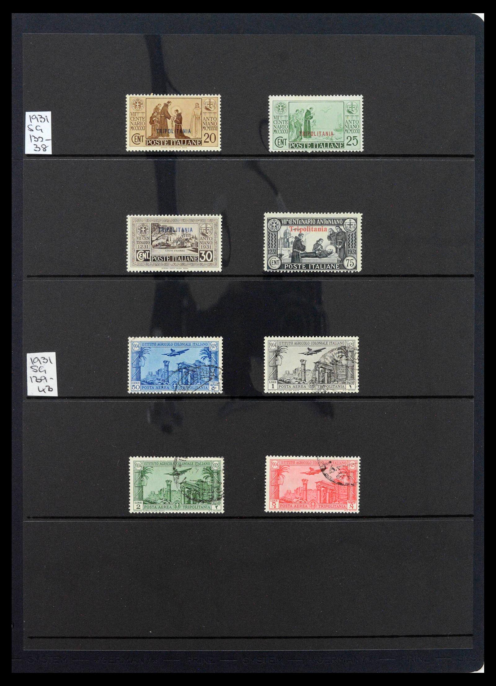 39140 0054 - Stamp collection 39140 Italian colonies 1874-1941.