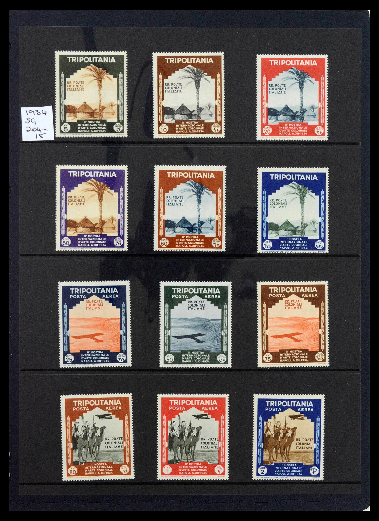 39140 0059 - Stamp collection 39140 Italian colonies 1874-1941.