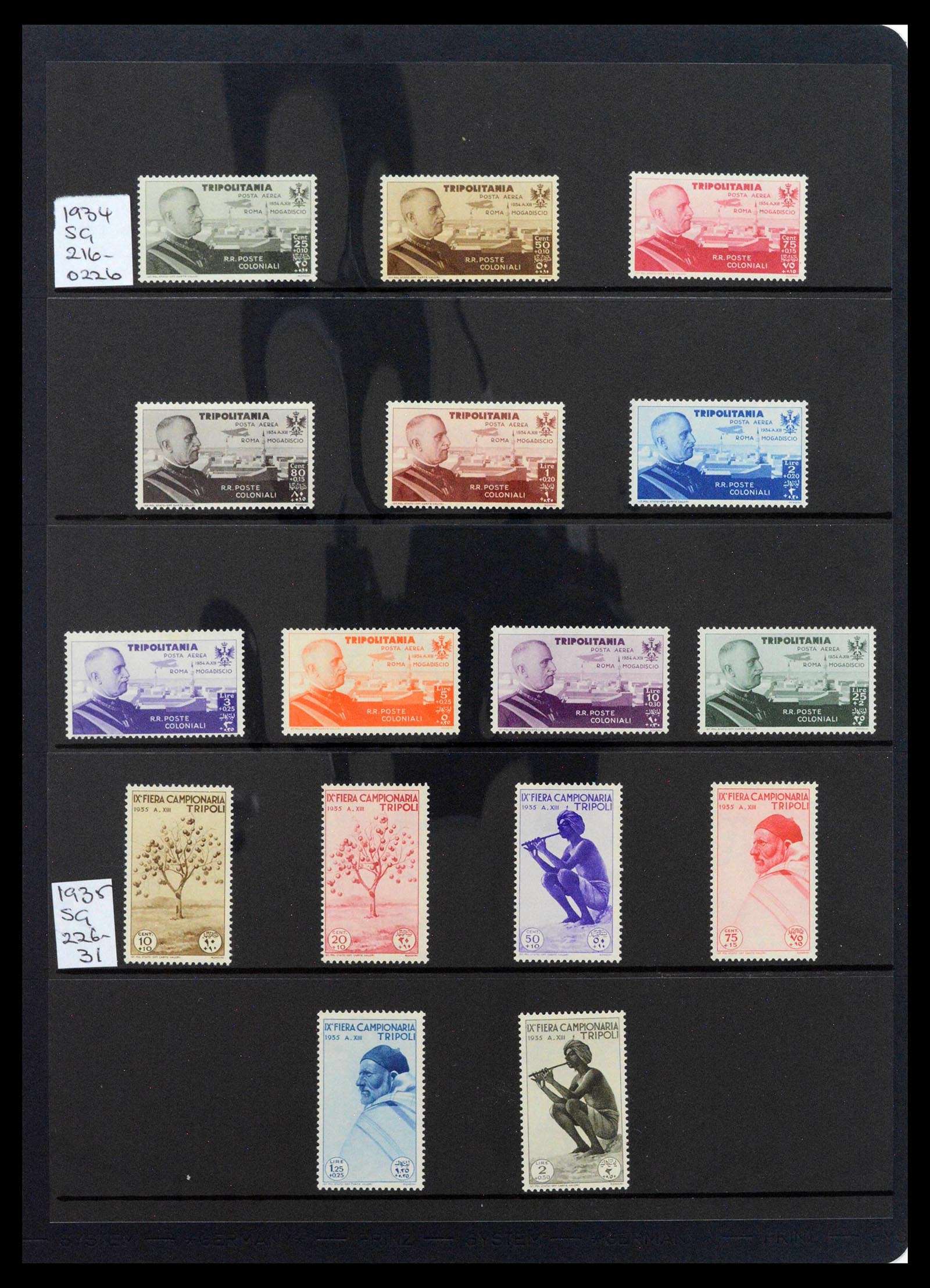 39140 0061 - Postzegelverzameling 39140 Italiaanse koloniën 1874-1941.