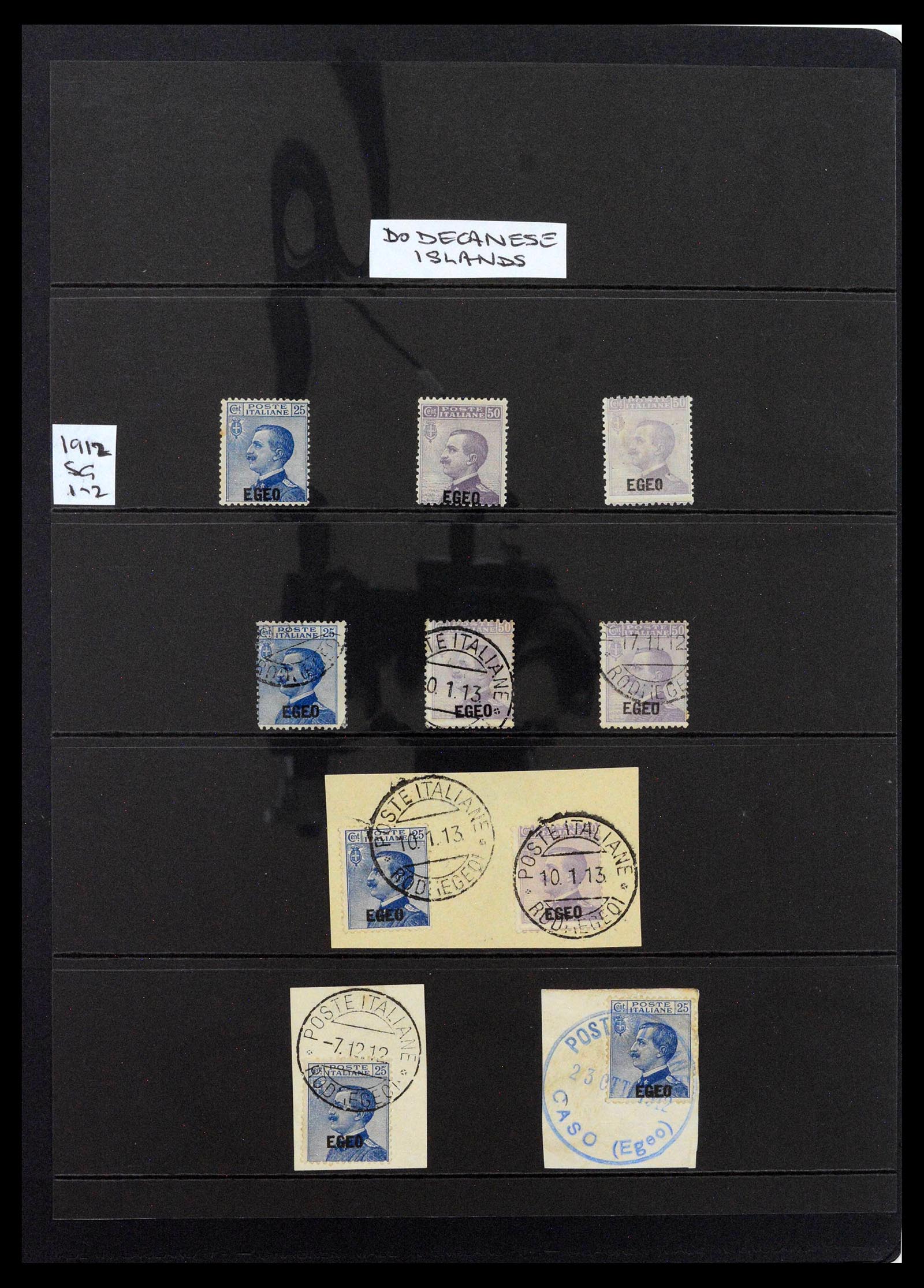 39140 0062 - Postzegelverzameling 39140 Italiaanse koloniën 1874-1941.