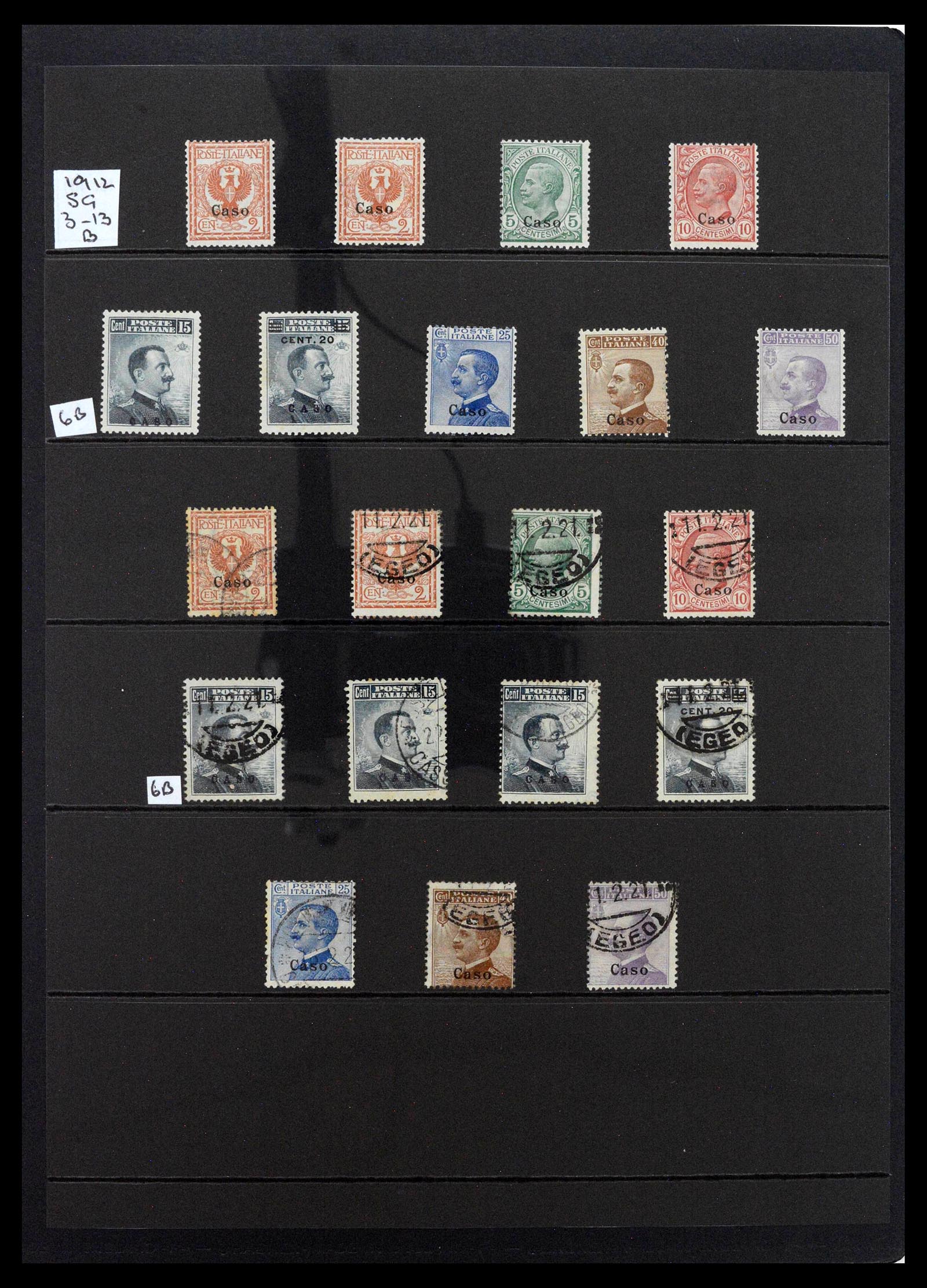 39140 0064 - Postzegelverzameling 39140 Italiaanse koloniën 1874-1941.
