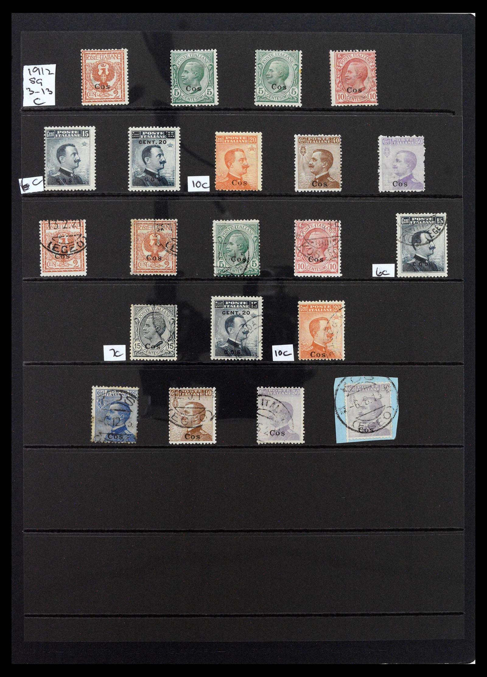 39140 0065 - Postzegelverzameling 39140 Italiaanse koloniën 1874-1941.