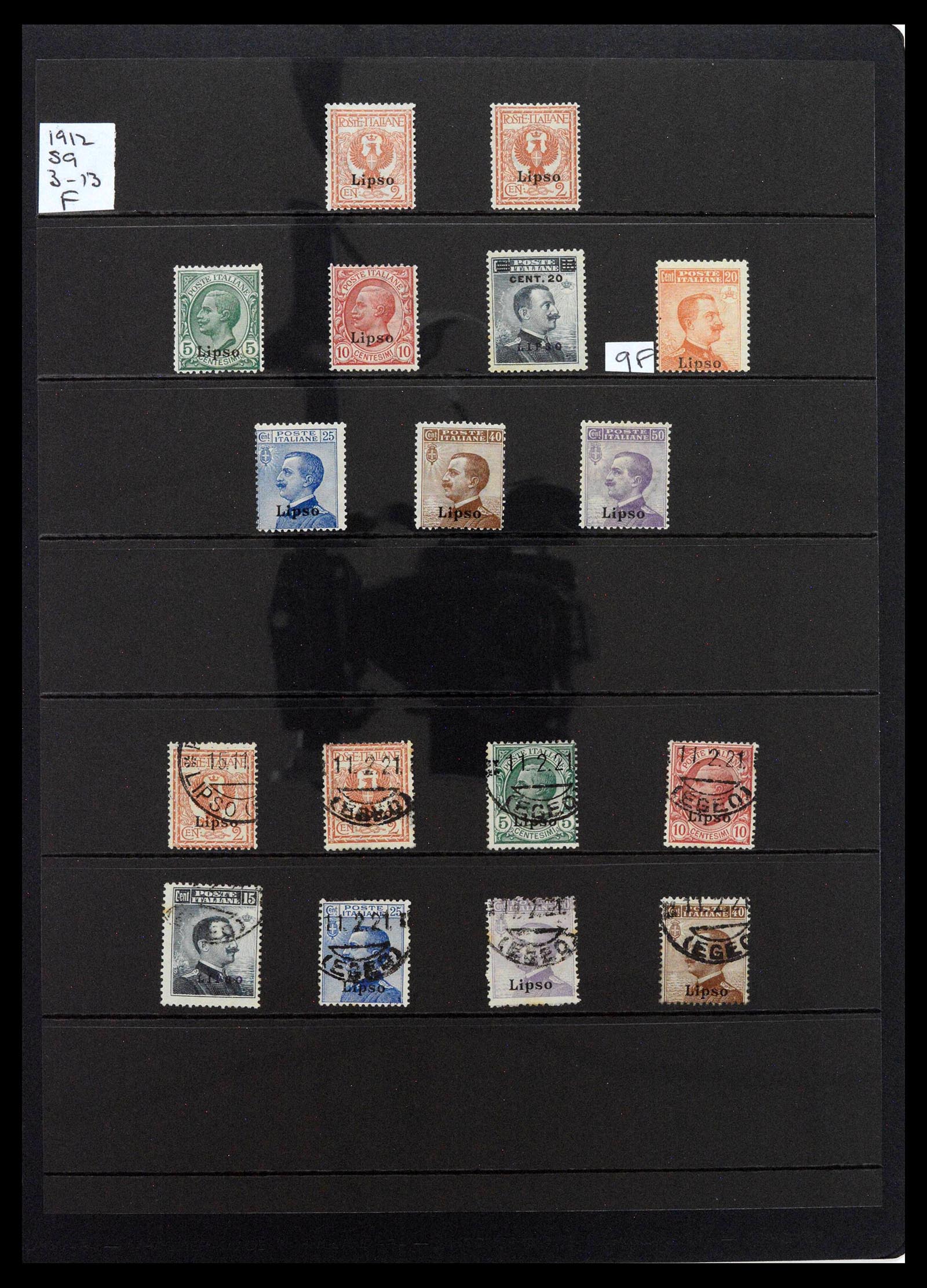 39140 0068 - Postzegelverzameling 39140 Italiaanse koloniën 1874-1941.