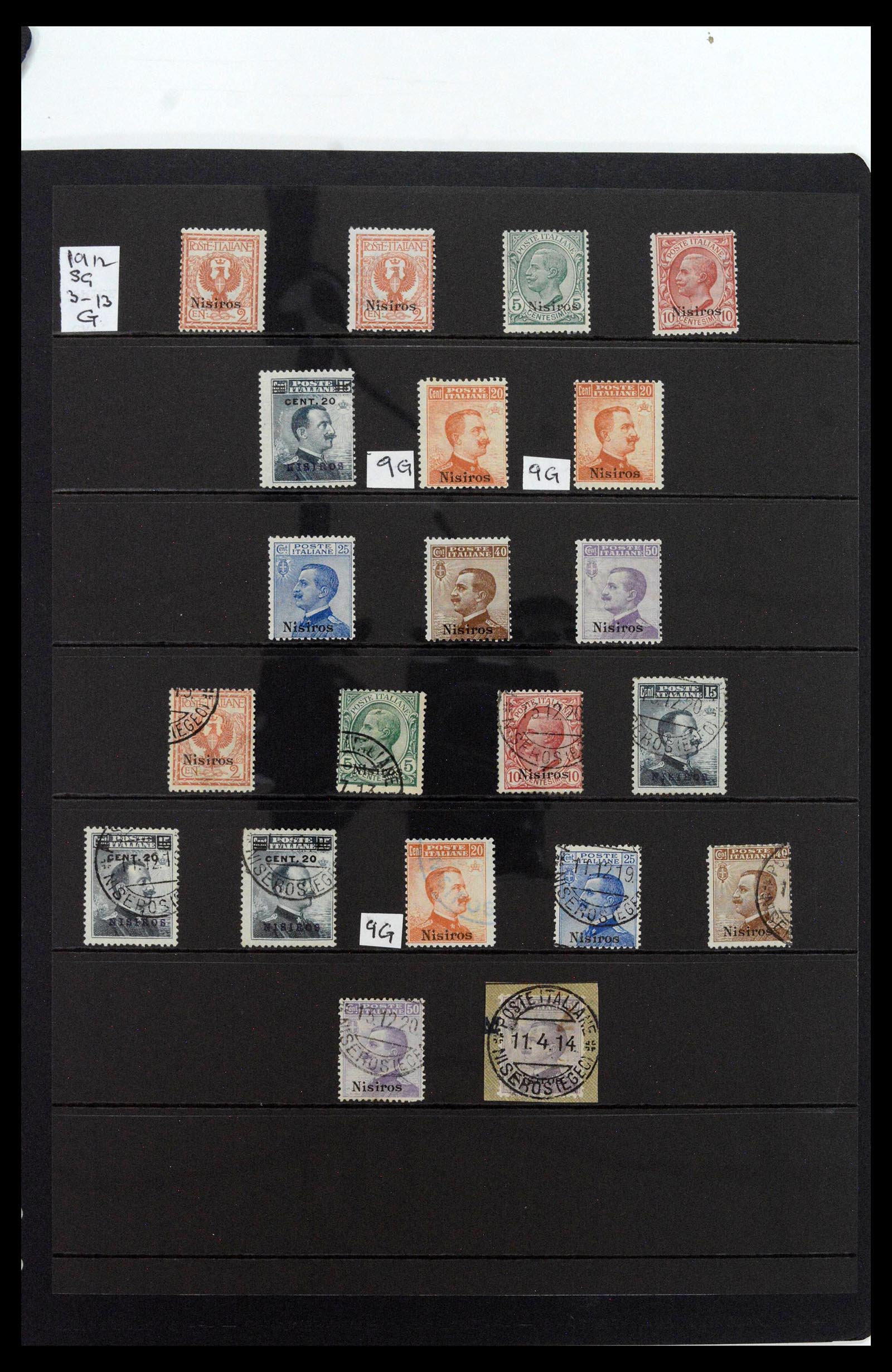 39140 0069 - Postzegelverzameling 39140 Italiaanse koloniën 1874-1941.